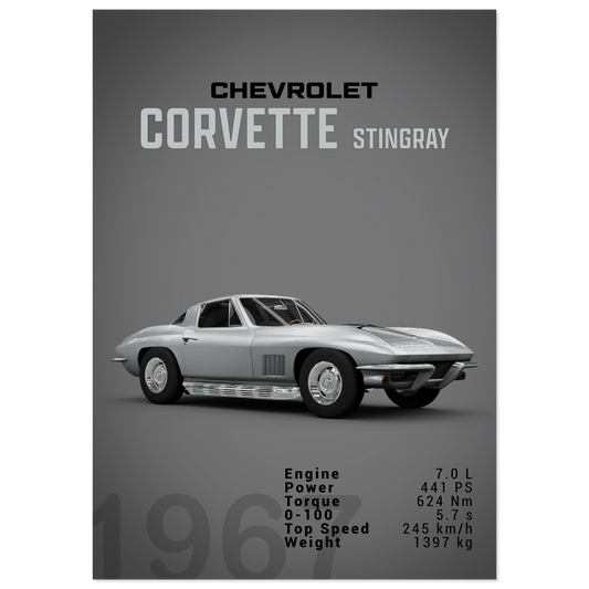 Chevorlet Corvette C2 Stingray (CHEVY07D)