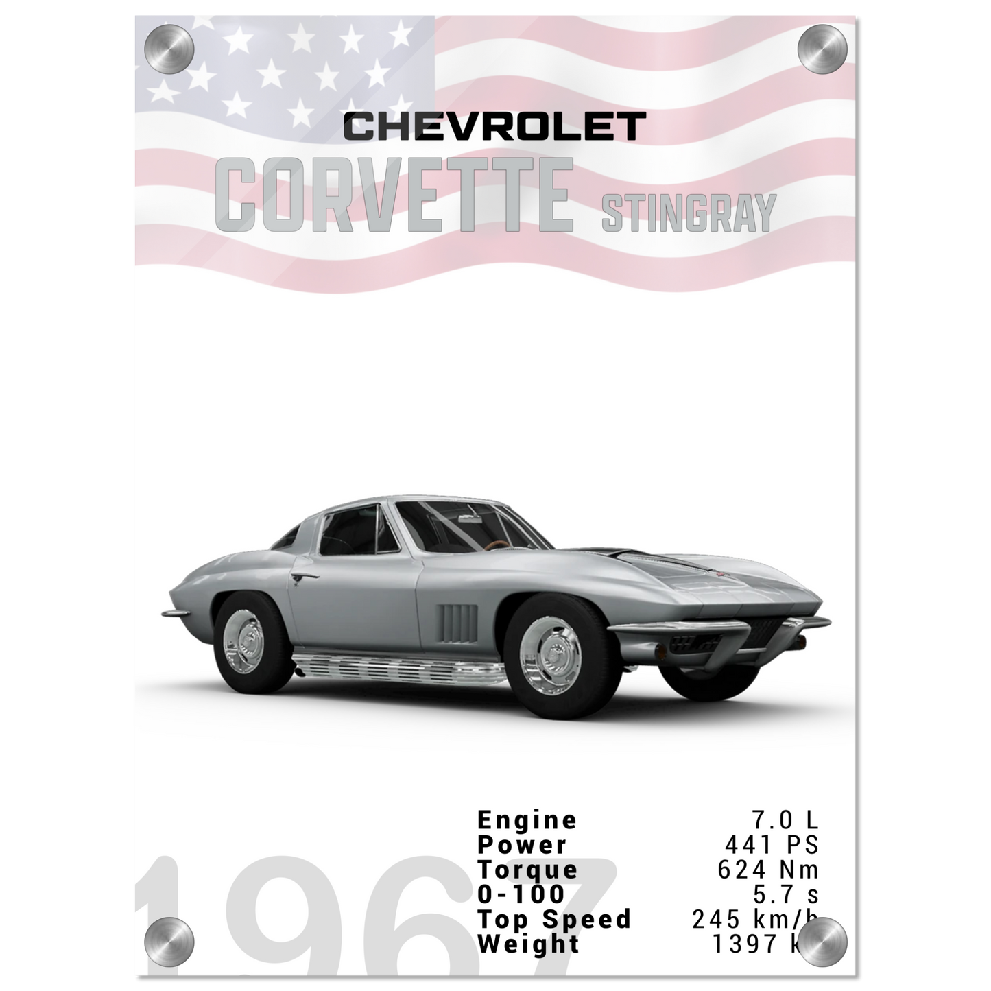 Chevorlet Corvette C2 Stingray (CHEVY07)