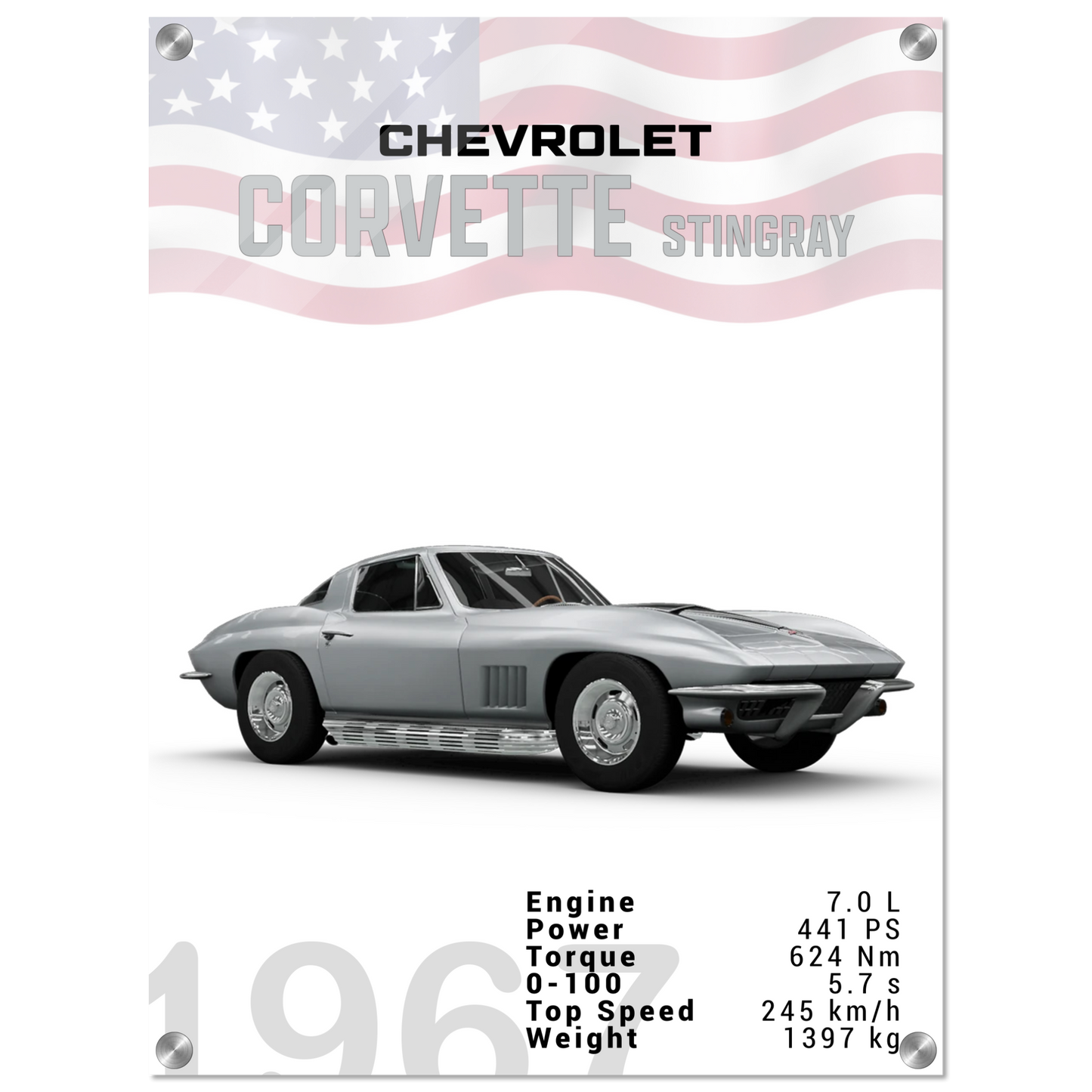 Chevorlet Corvette C2 Stingray (CHEVY07)