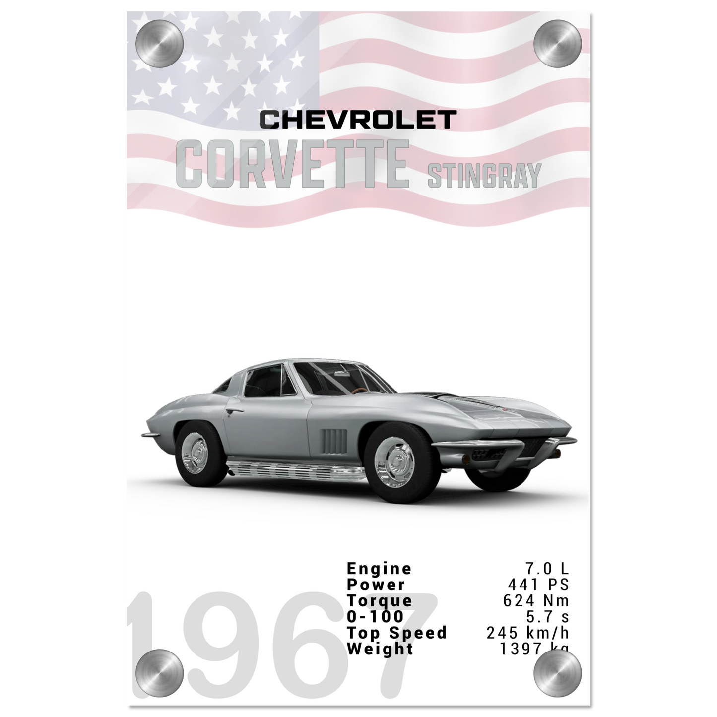 Chevorlet Corvette C2 Stingray (CHEVY07)