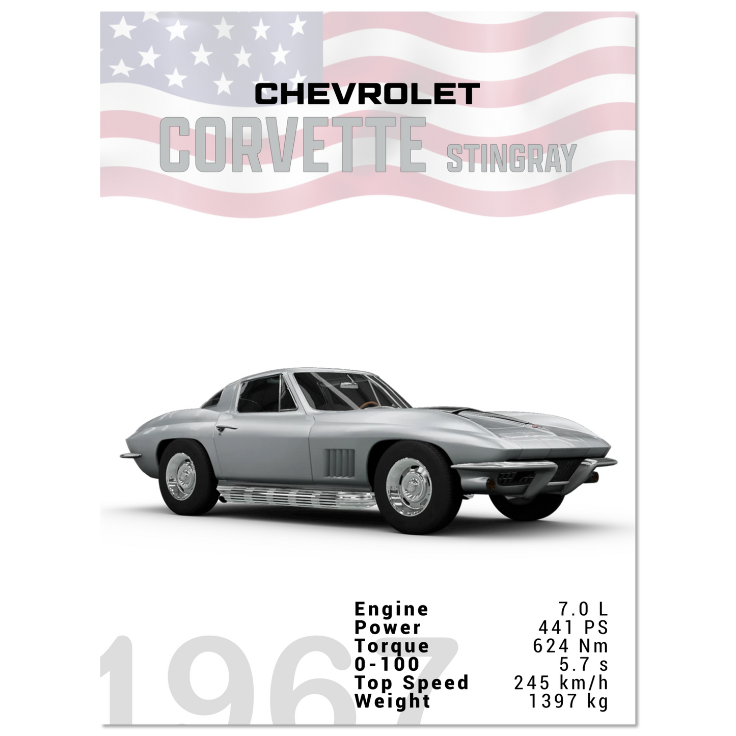 Chevorlet Corvette C2 Stingray (CHEVY07)