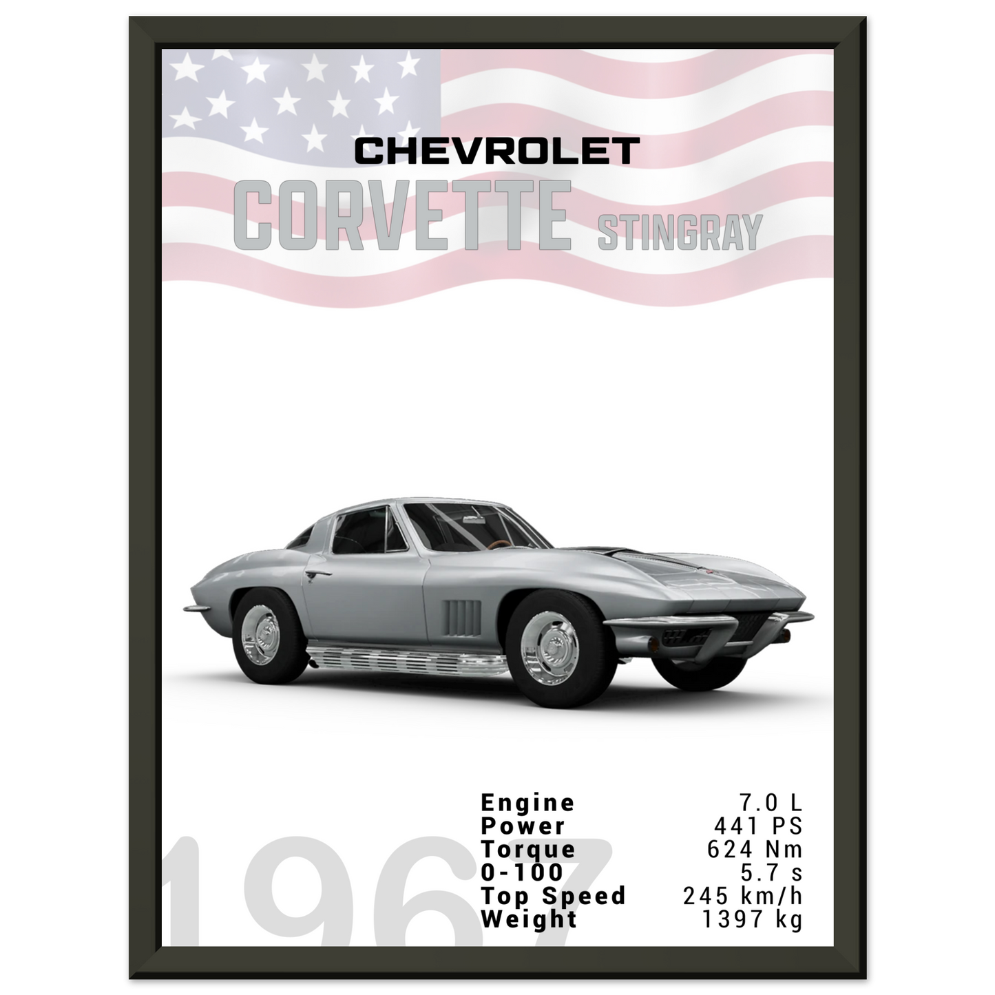 Chevorlet Corvette C2 Stingray (CHEVY07)