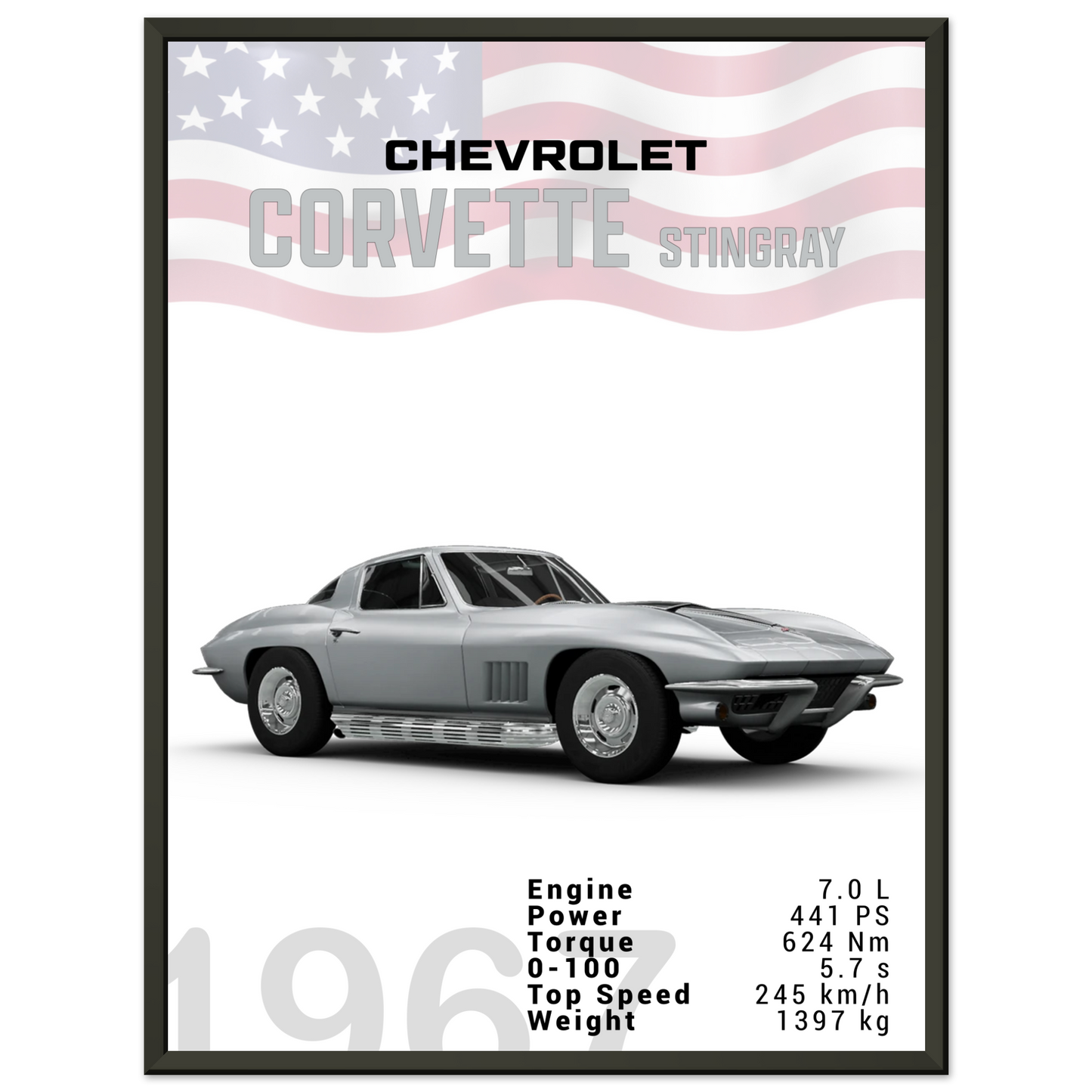 Chevorlet Corvette C2 Stingray (CHEVY07)