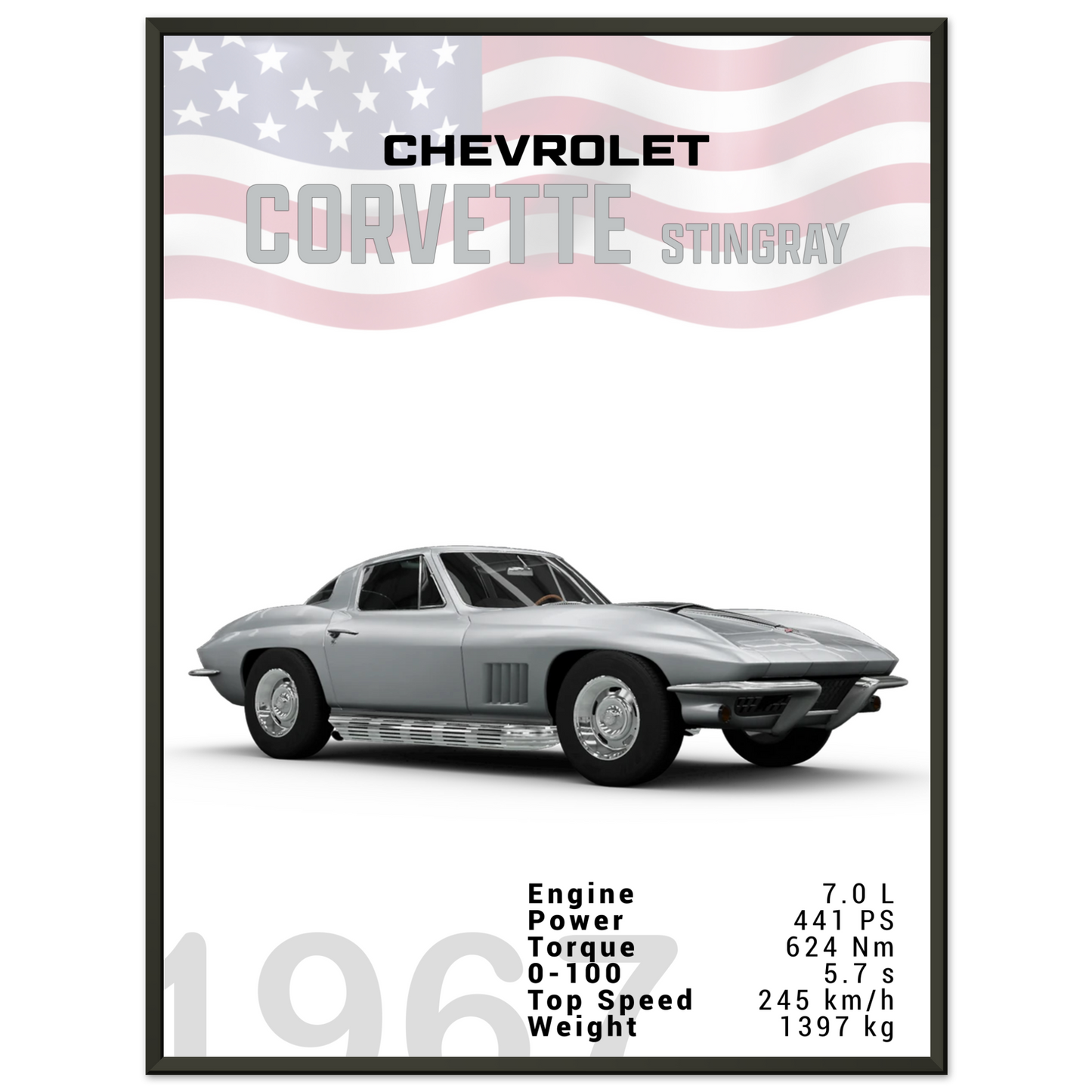 Chevorlet Corvette C2 Stingray (CHEVY07)