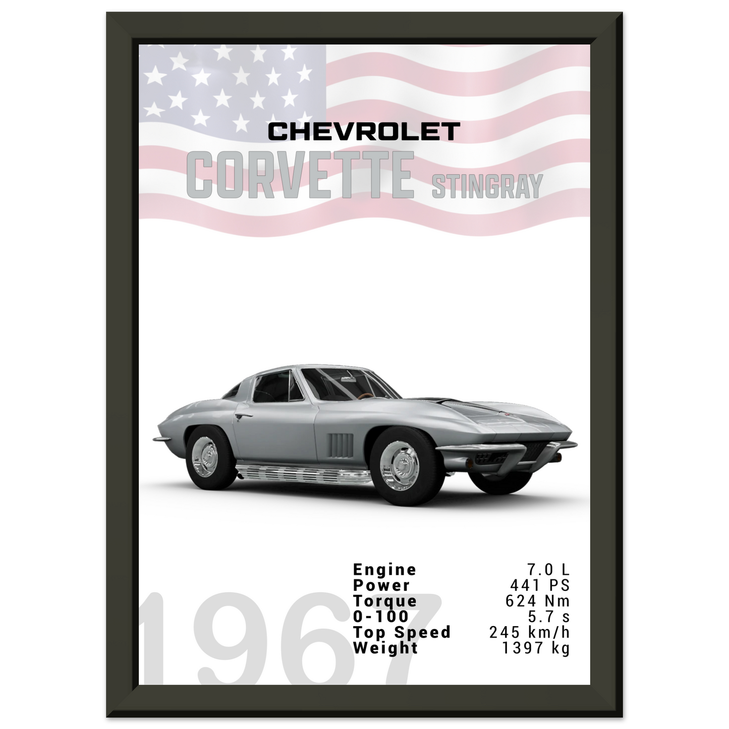 Chevorlet Corvette C2 Stingray (CHEVY07)
