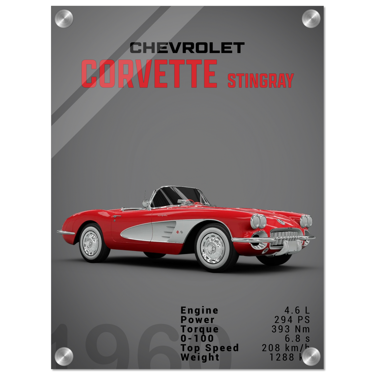 Chevorlet Corvette C1 Stingray (CHEVY08D)
