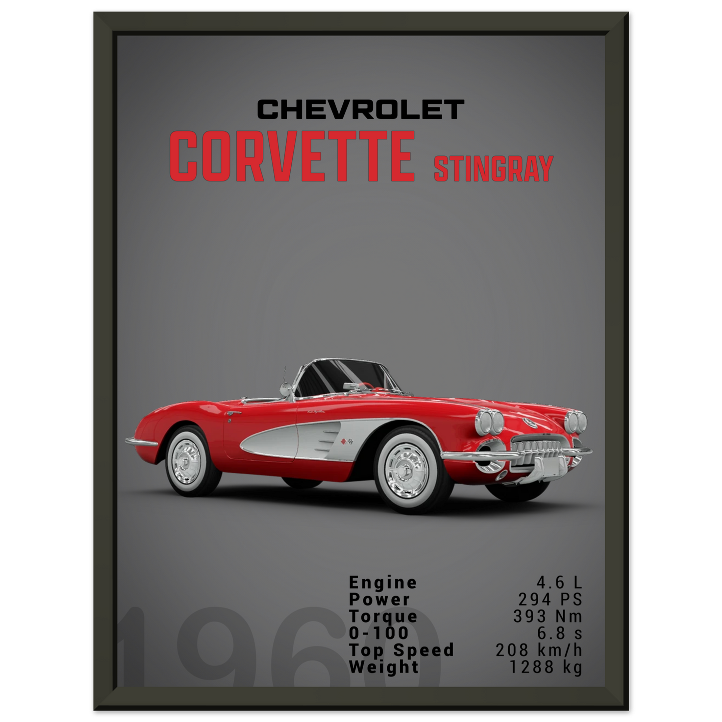 Chevorlet Corvette C1 Stingray (CHEVY08D)