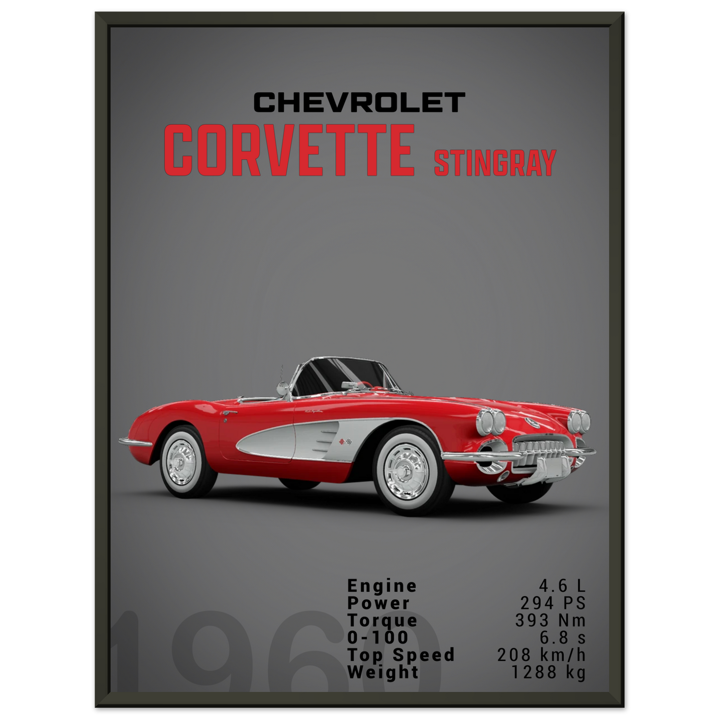 Chevorlet Corvette C1 Stingray (CHEVY08D)