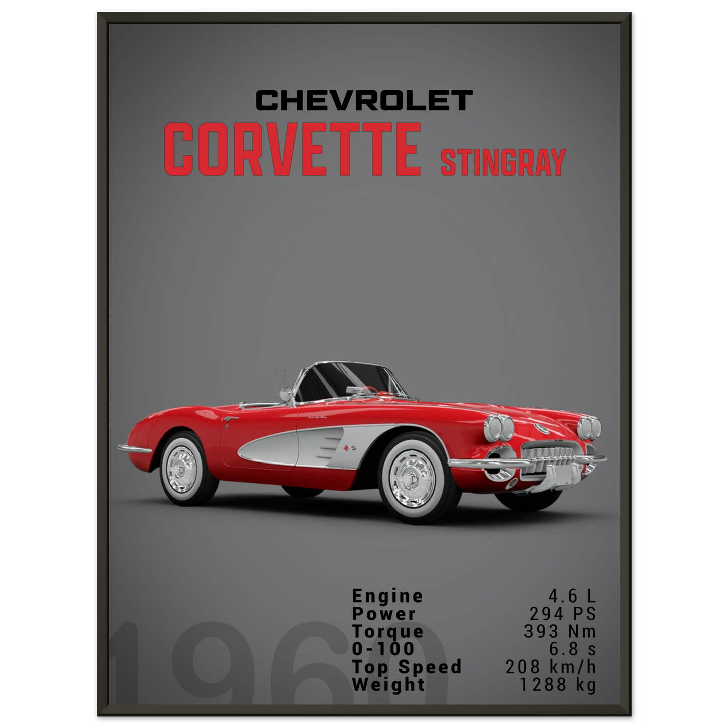 Chevorlet Corvette C1 Stingray (CHEVY08D)