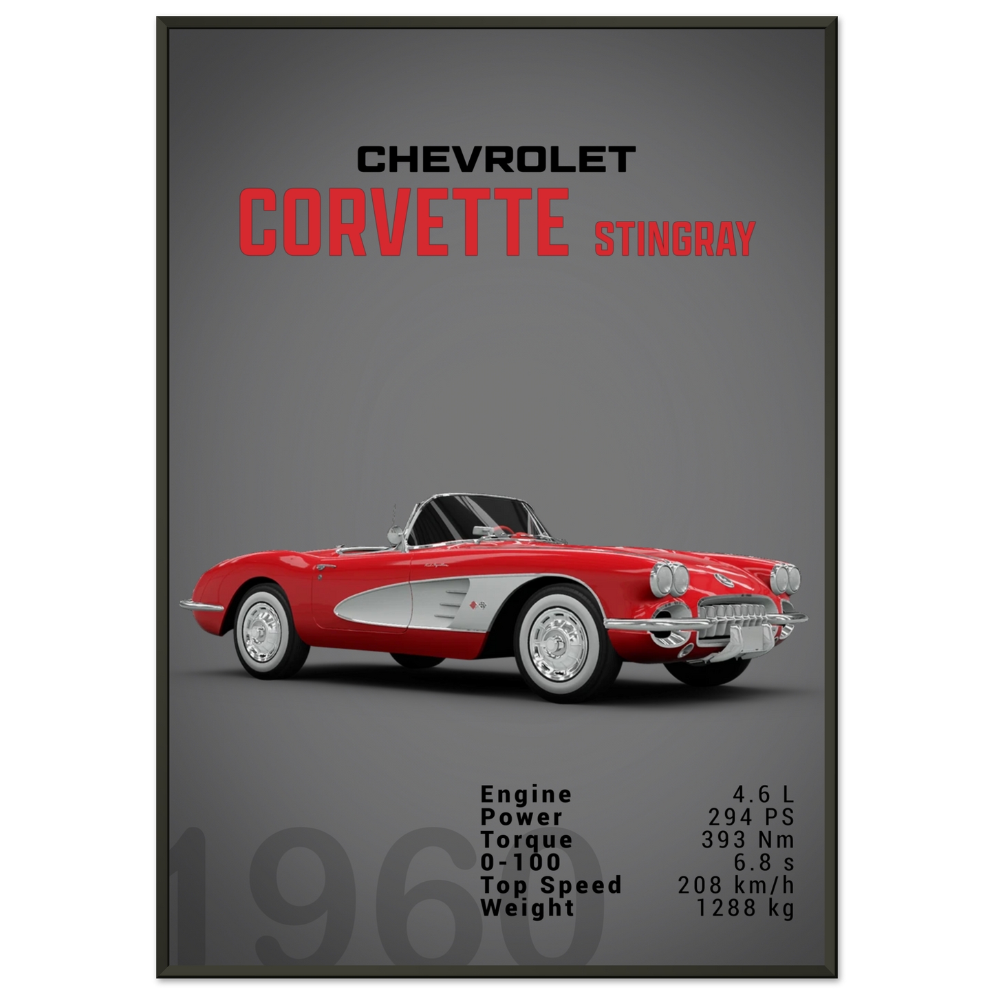 Chevorlet Corvette C1 Stingray (CHEVY08D)