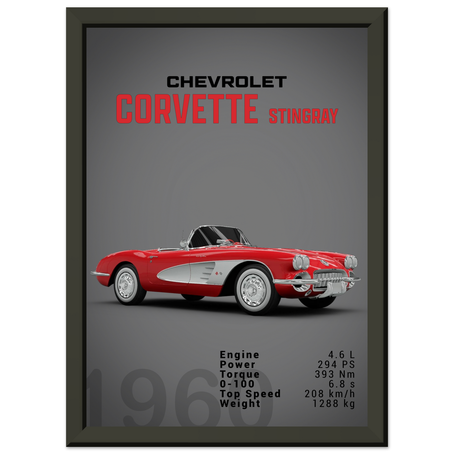 Chevorlet Corvette C1 Stingray (CHEVY08D)