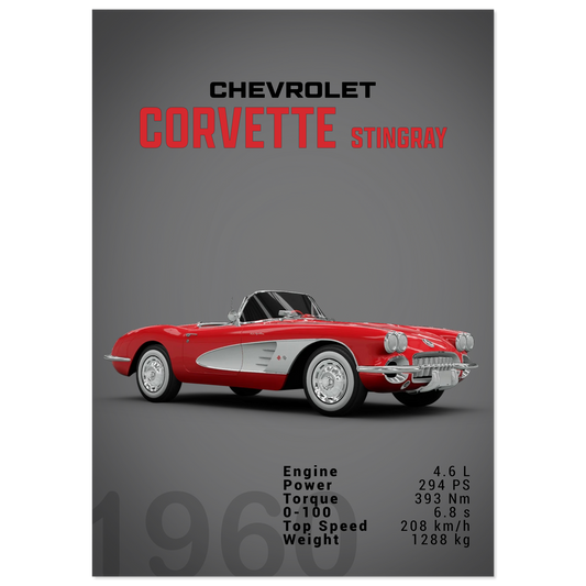 Chevorlet Corvette C1 Stingray (CHEVY08D)