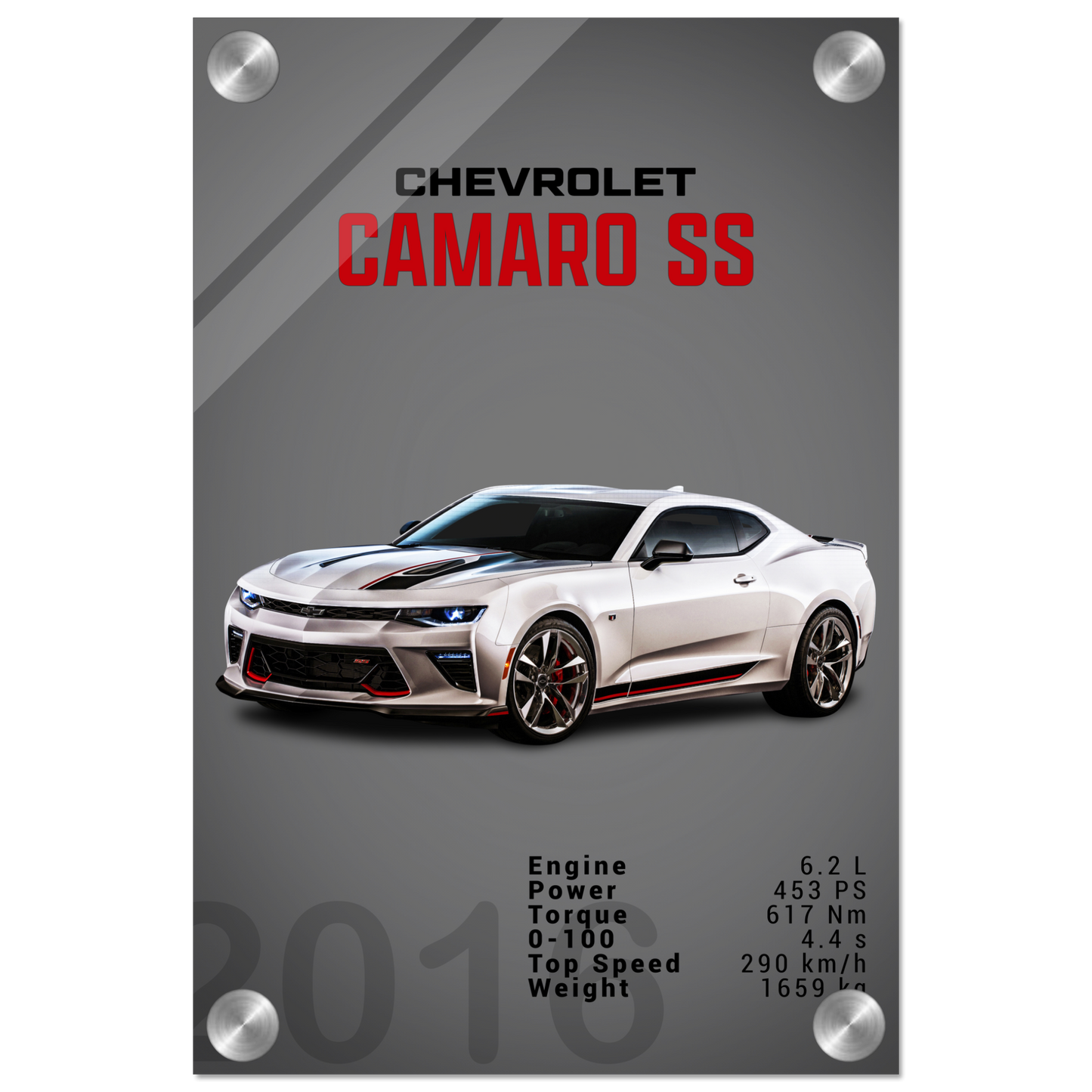 Chevorlet Camaro SS 2016 (CHEVY09D)