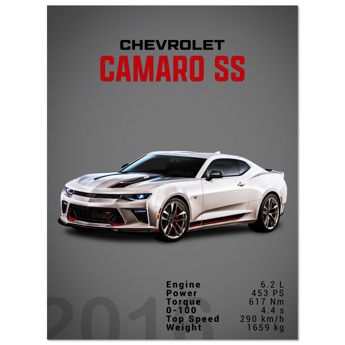 Chevorlet Camaro SS 2016 (CHEVY09D)