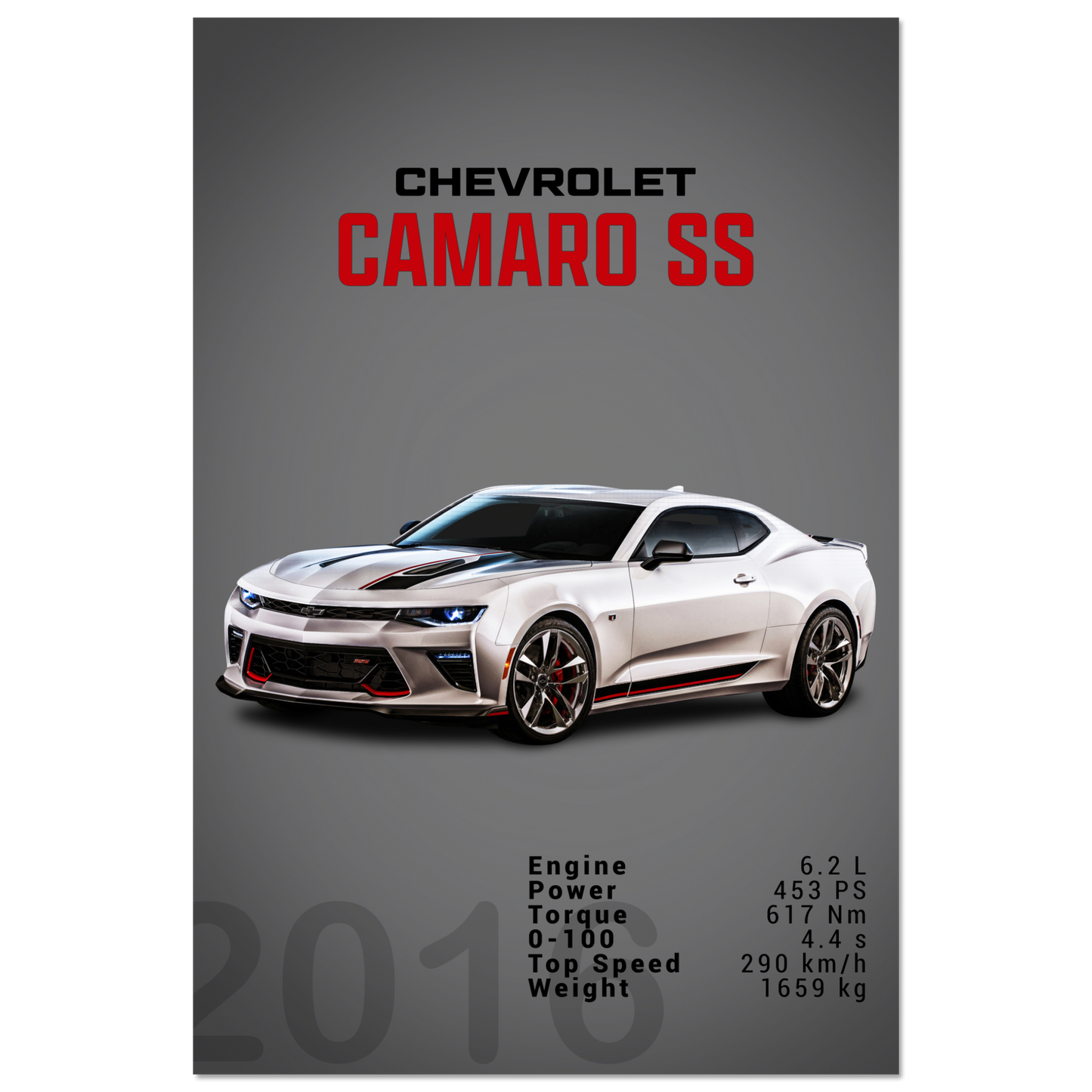 Chevorlet Camaro SS 2016 (CHEVY09D)