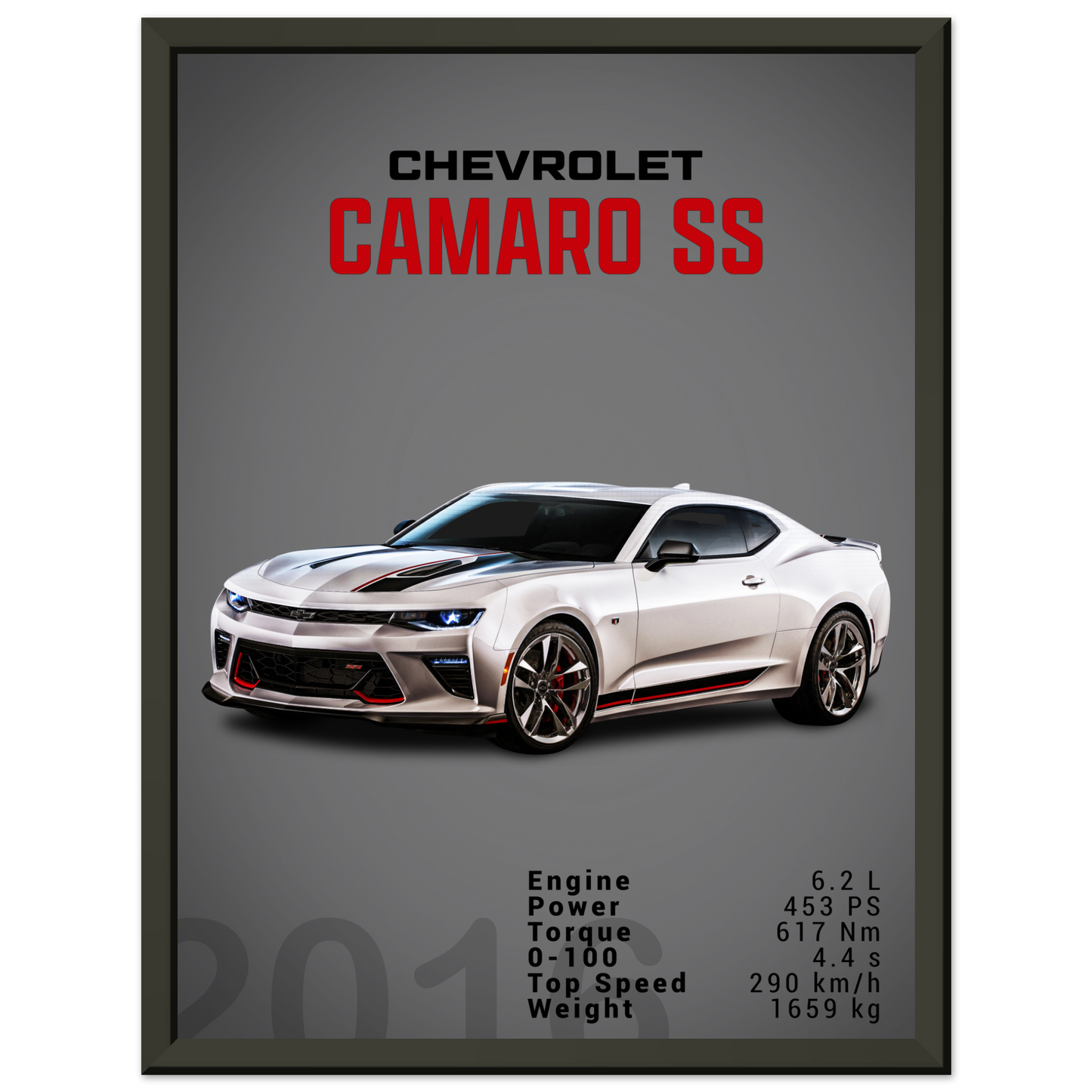 Chevorlet Camaro SS 2016 (CHEVY09D)