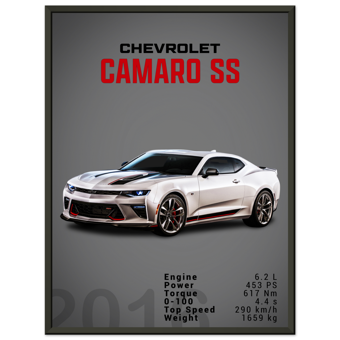 Chevorlet Camaro SS 2016 (CHEVY09D)