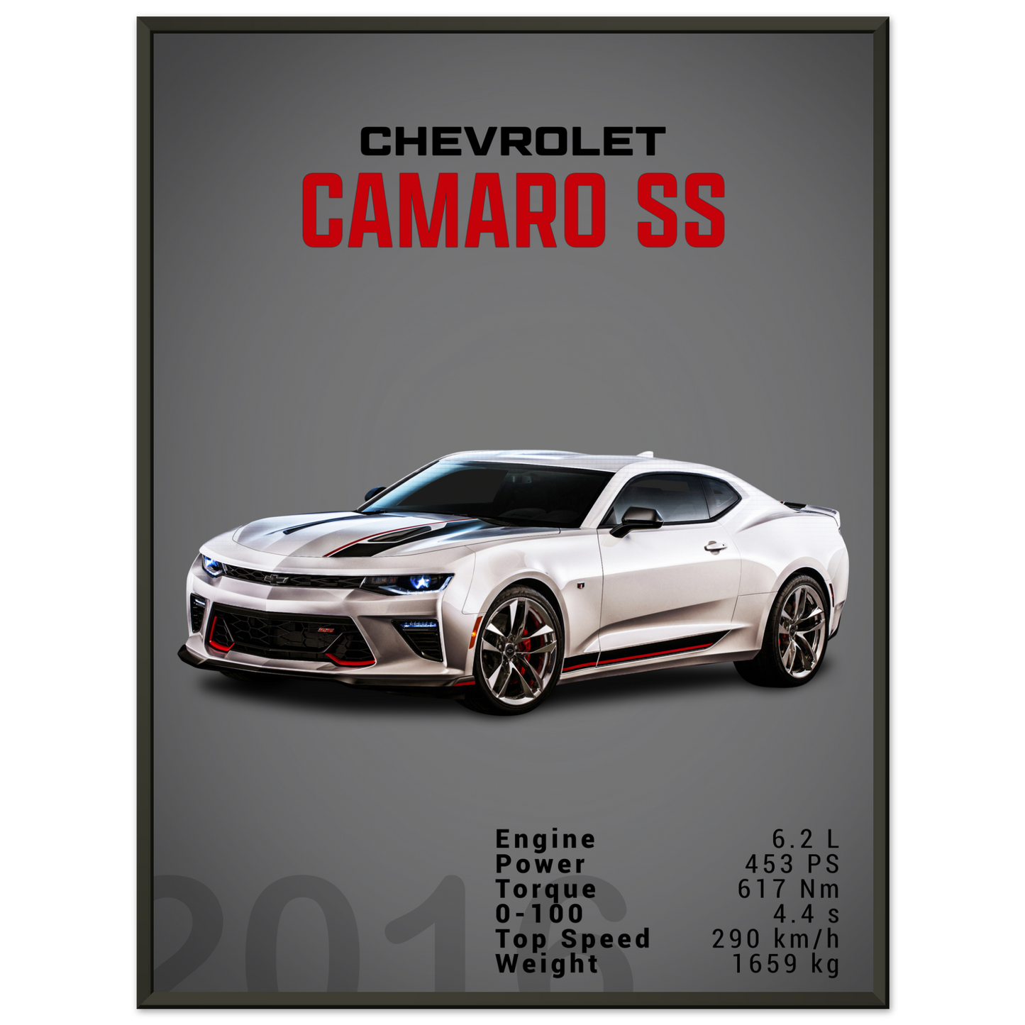 Chevorlet Camaro SS 2016 (CHEVY09D)
