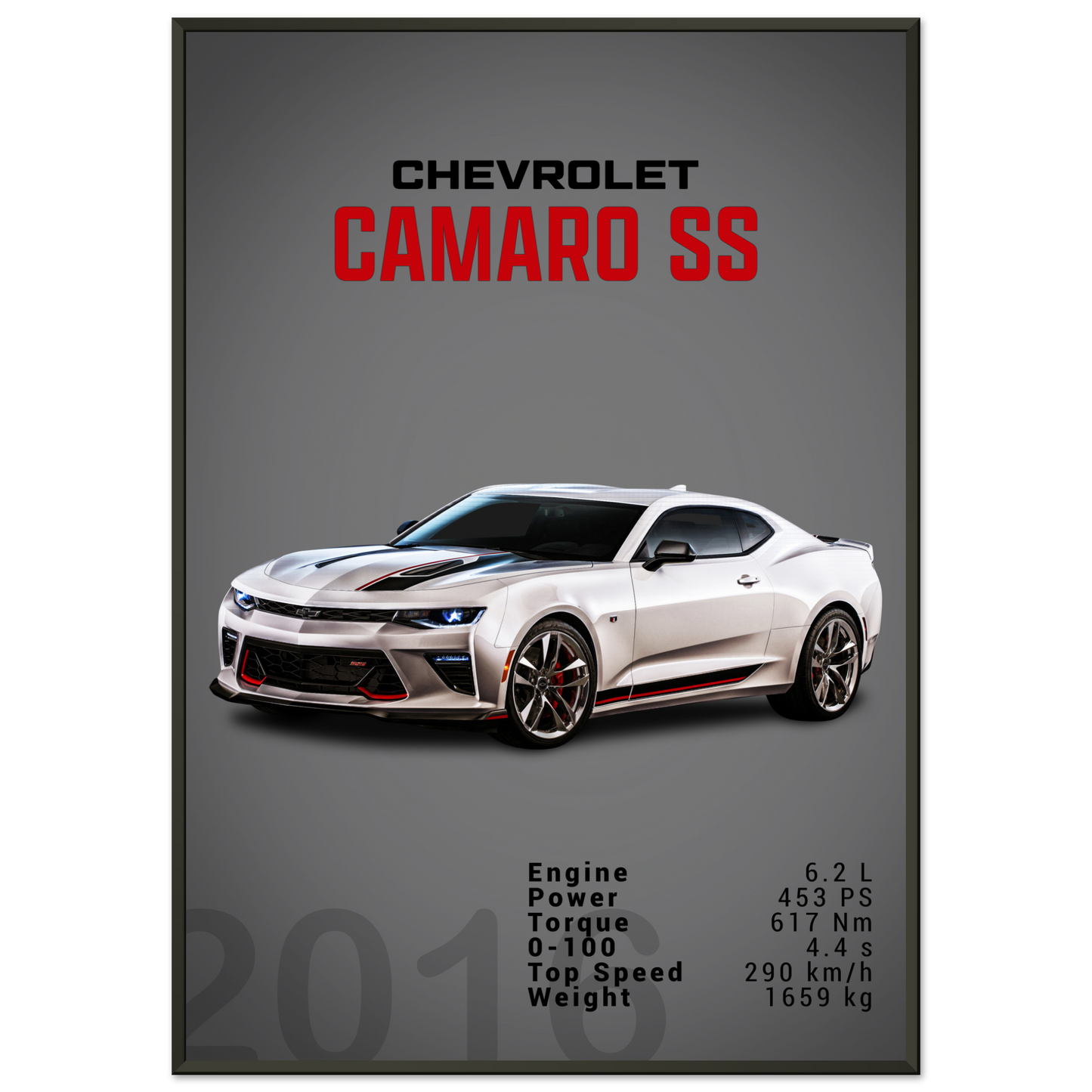 Chevorlet Camaro SS 2016 (CHEVY09D)