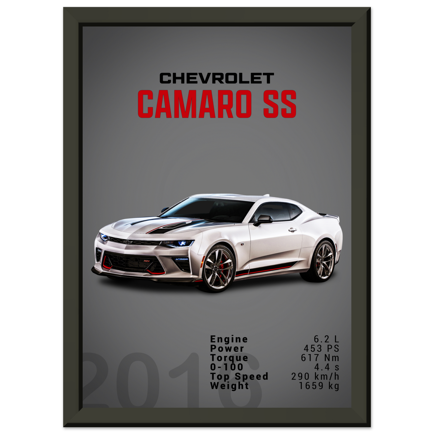 Chevorlet Camaro SS 2016 (CHEVY09D)