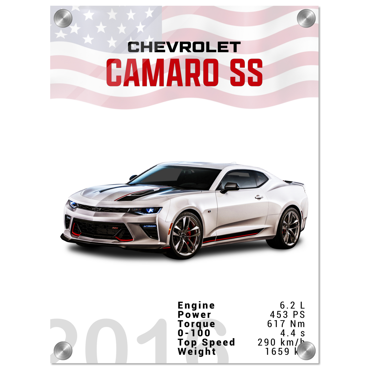 Chevorlet Camaro SS 2016 (CHEVY09)