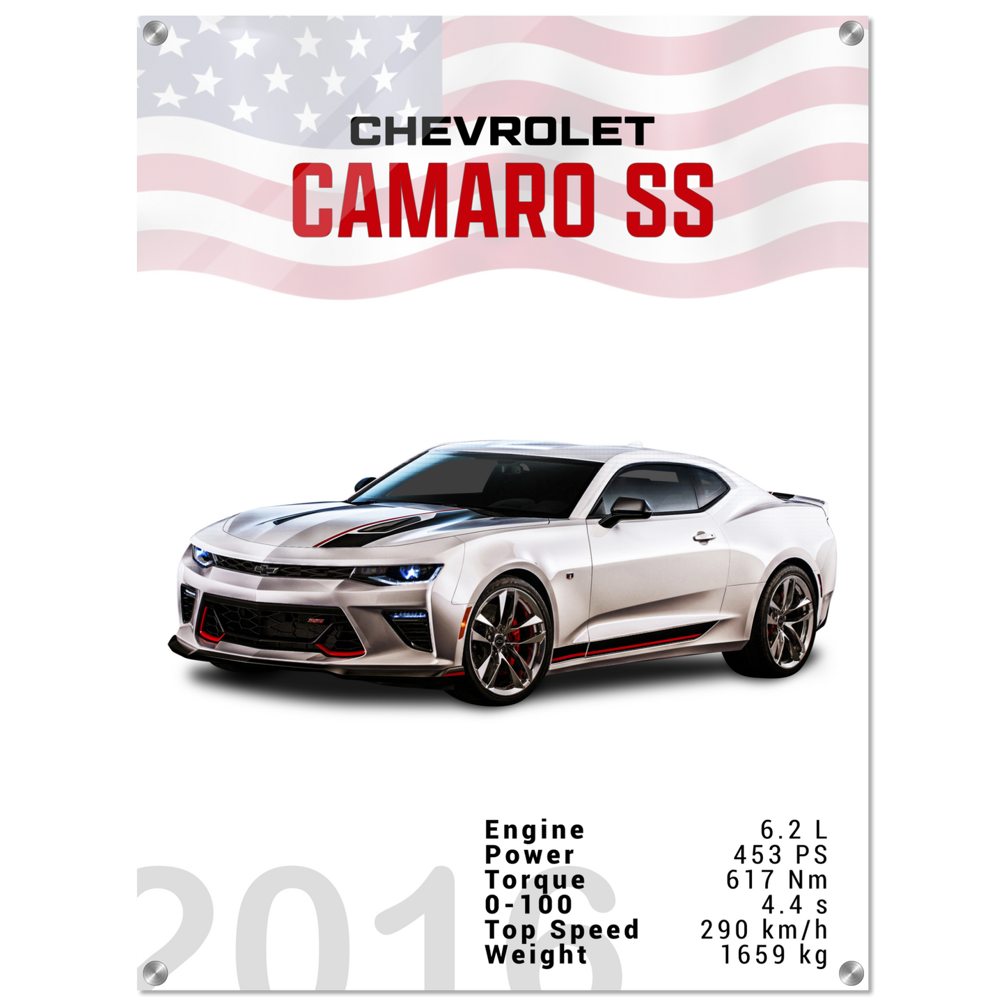 Chevorlet Camaro SS 2016 (CHEVY09)