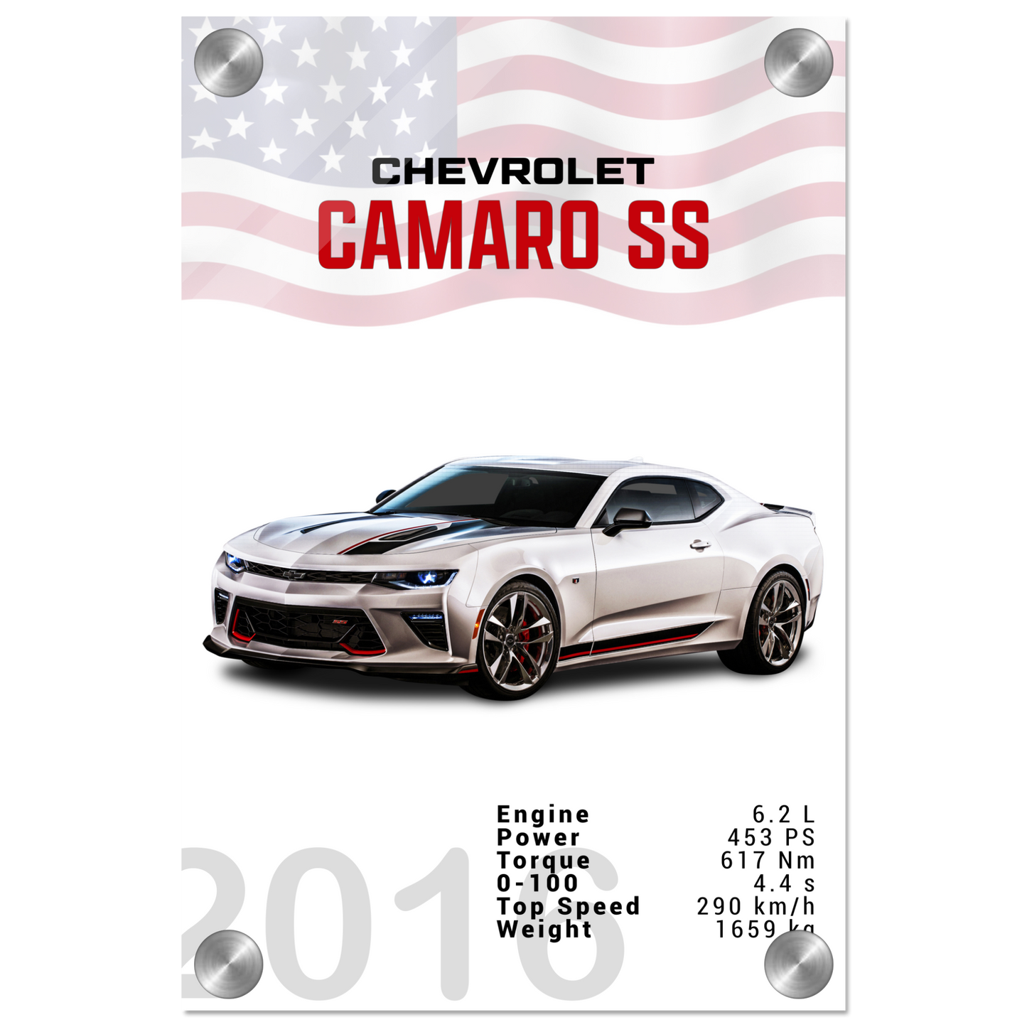 Chevorlet Camaro SS 2016 (CHEVY09)