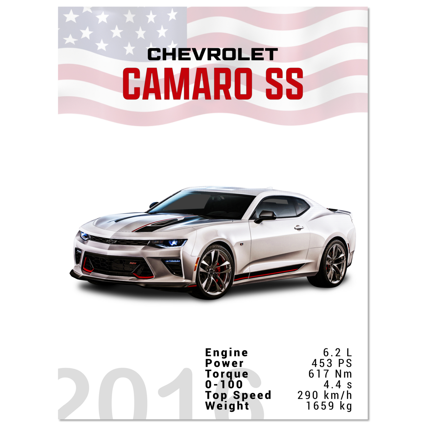 Chevorlet Camaro SS 2016 (CHEVY09)