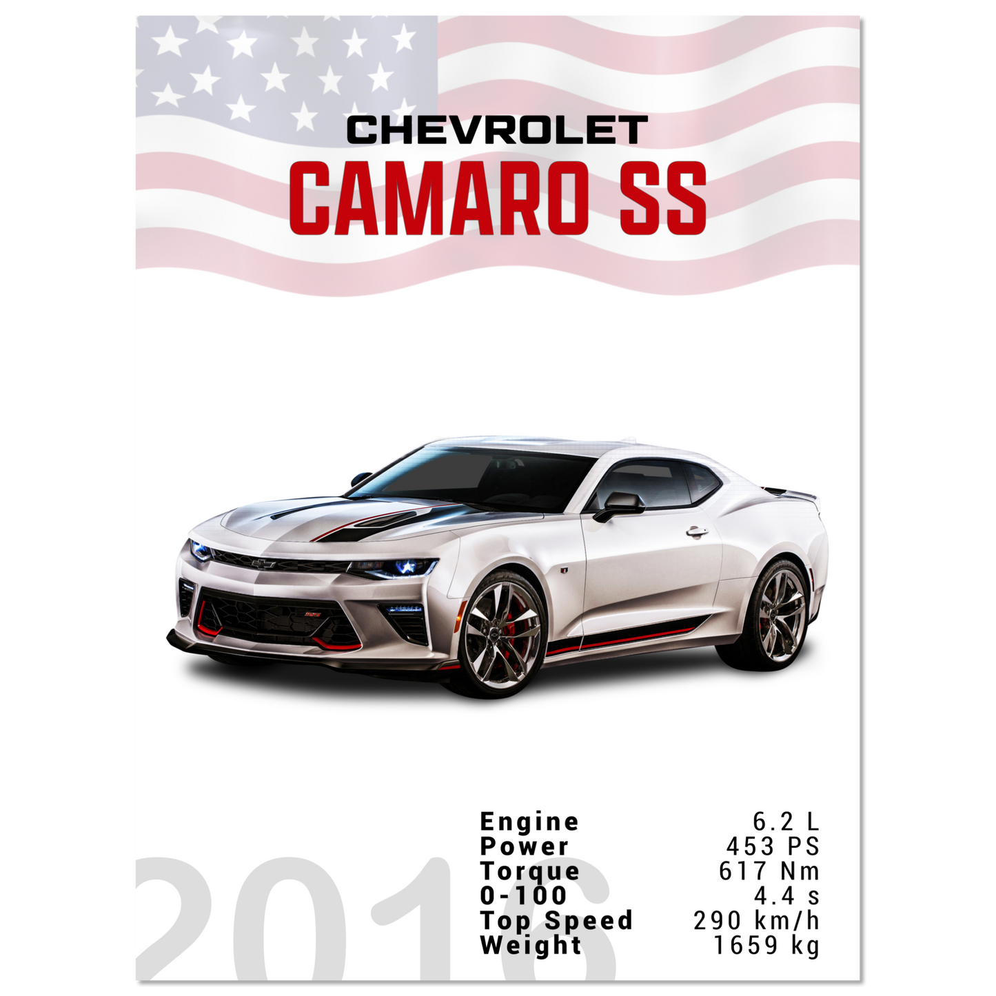 Chevorlet Camaro SS 2016 (CHEVY09)