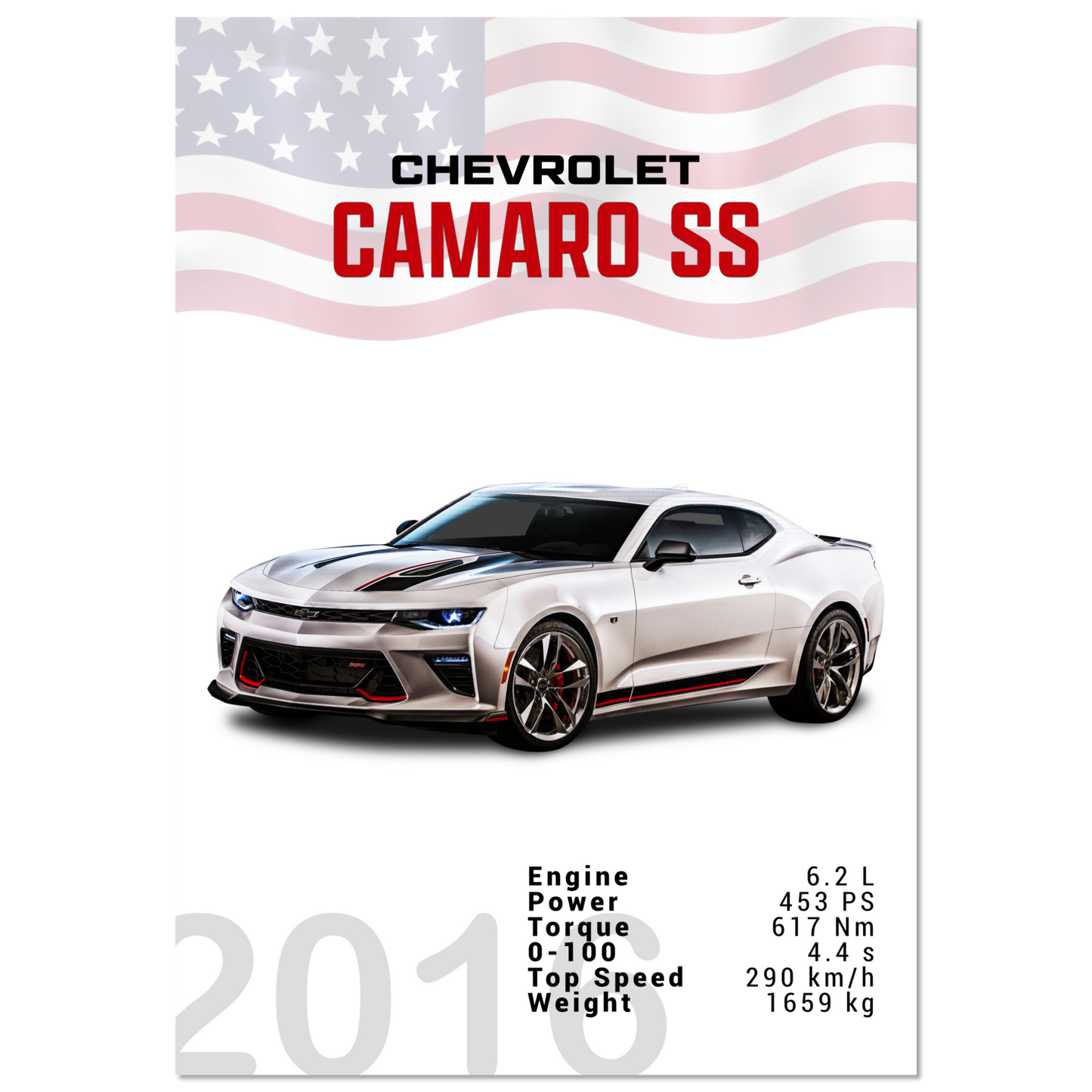 Chevorlet Camaro SS 2016 (CHEVY09)