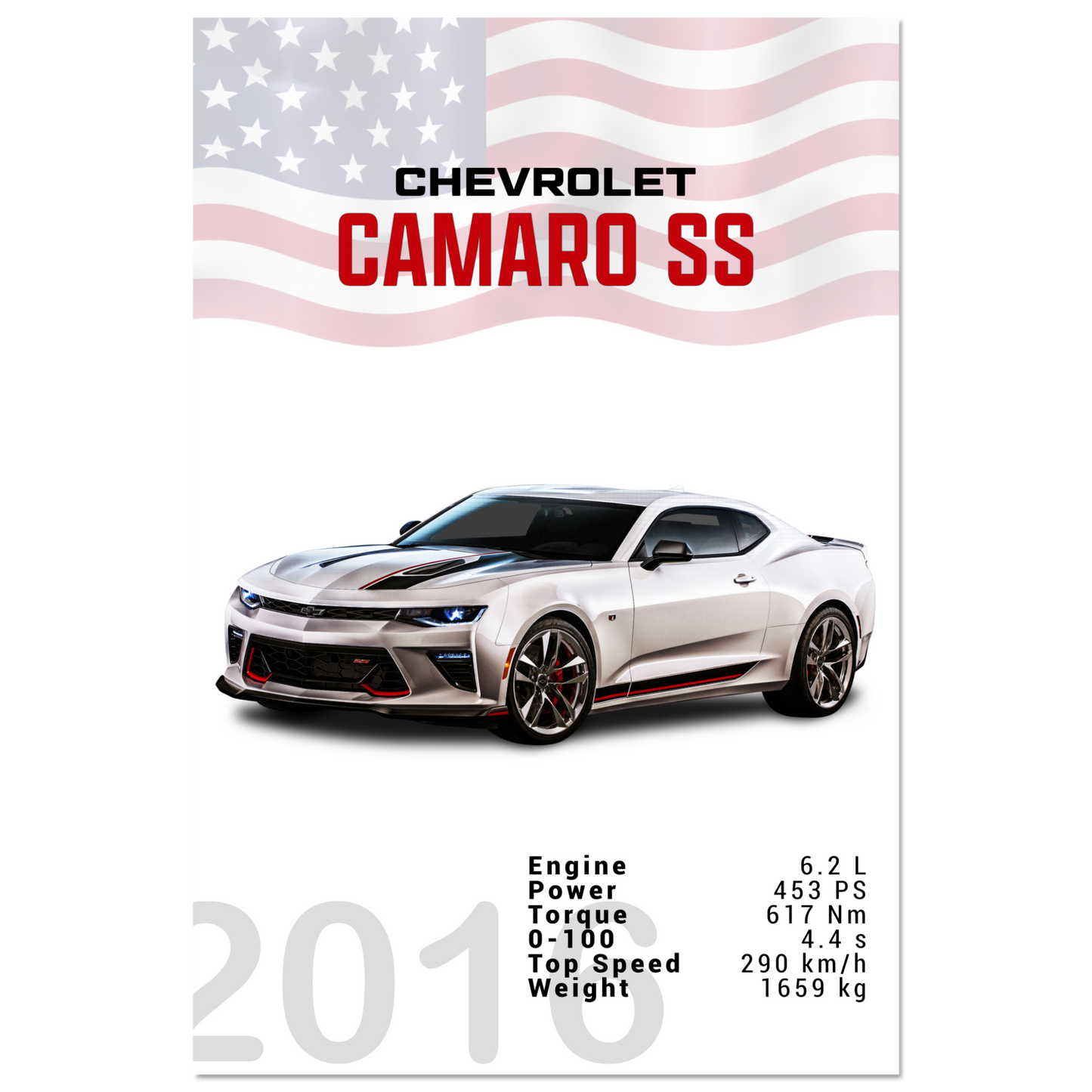 Chevorlet Camaro SS 2016 (CHEVY09)
