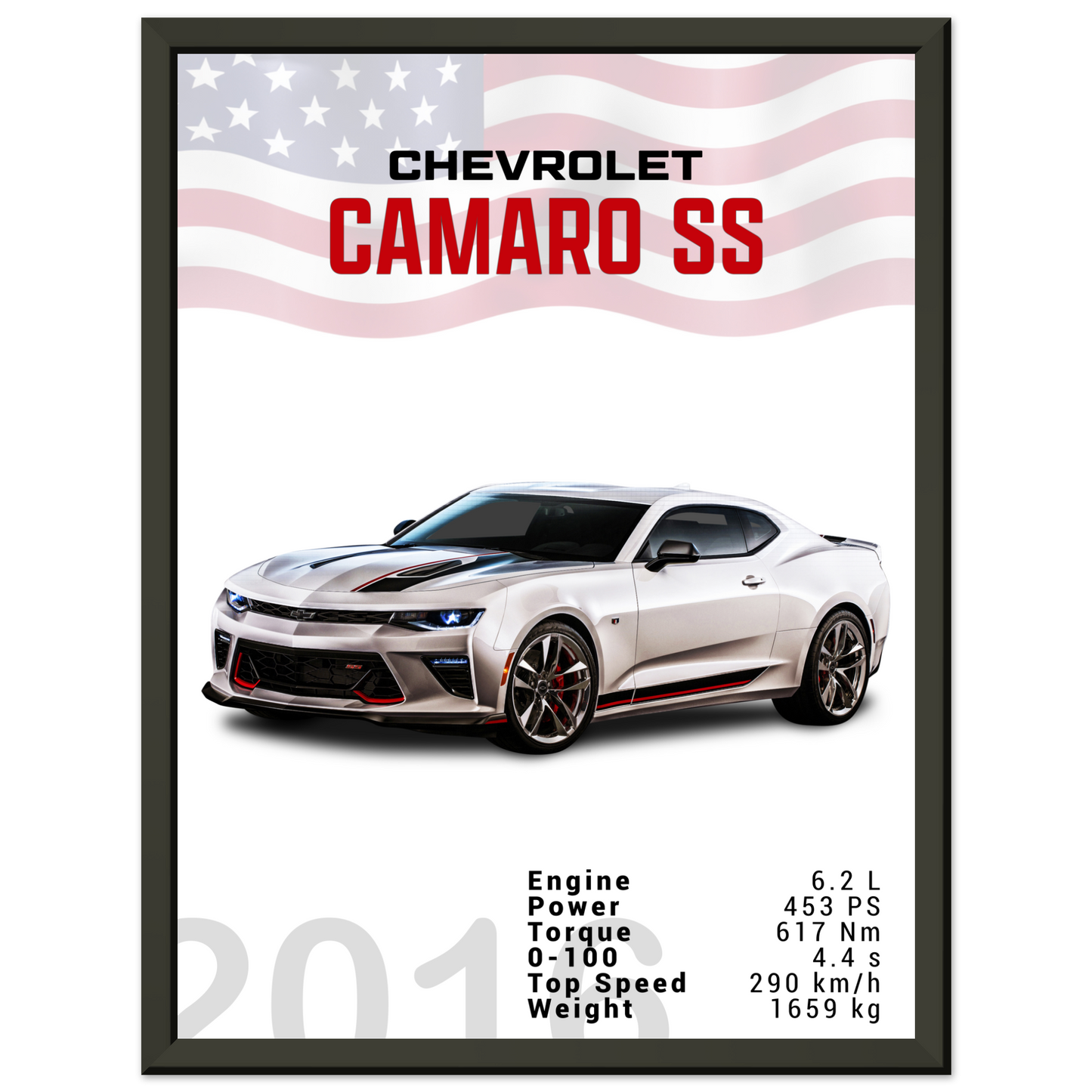 Chevorlet Camaro SS 2016 (CHEVY09)