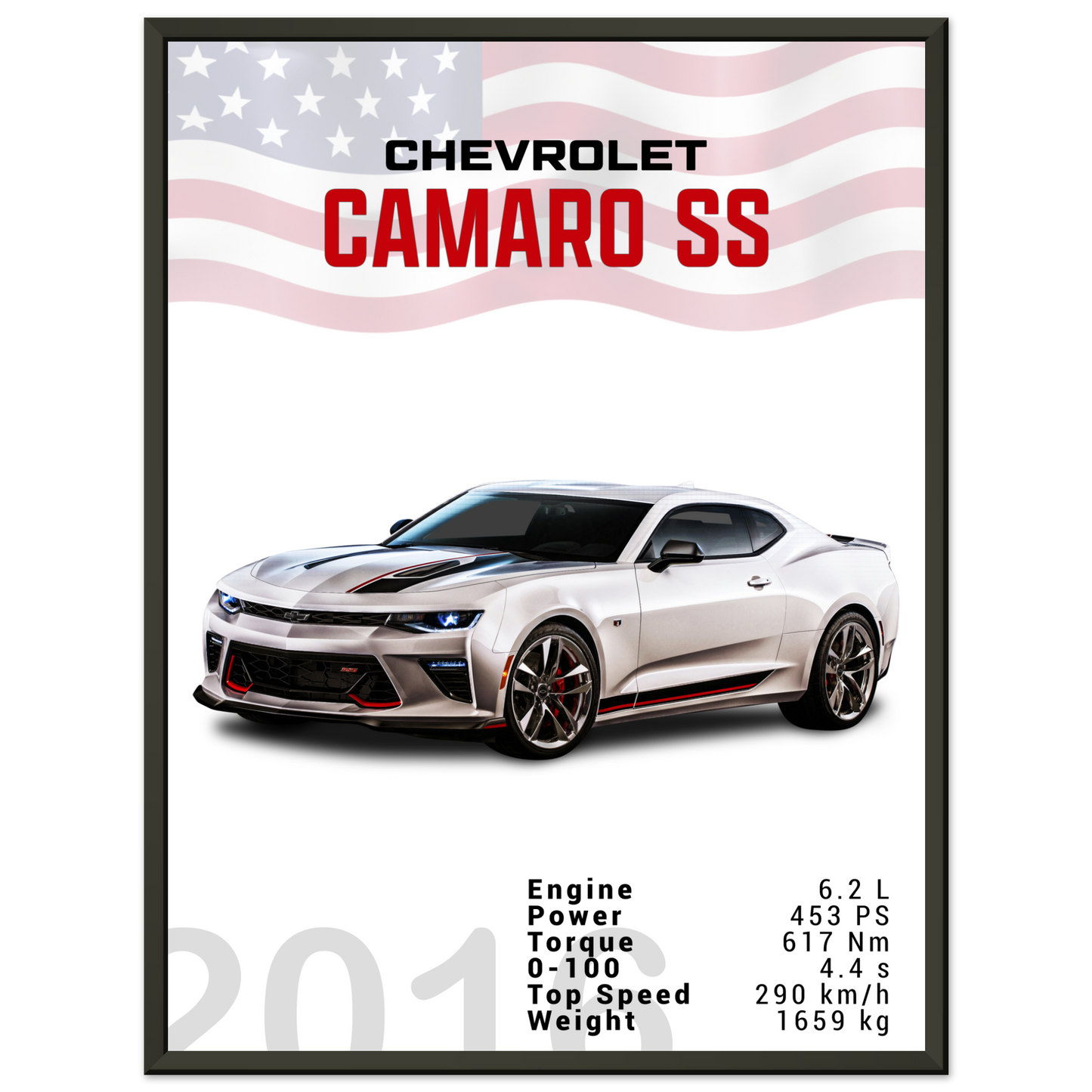 Chevorlet Camaro SS 2016 (CHEVY09)