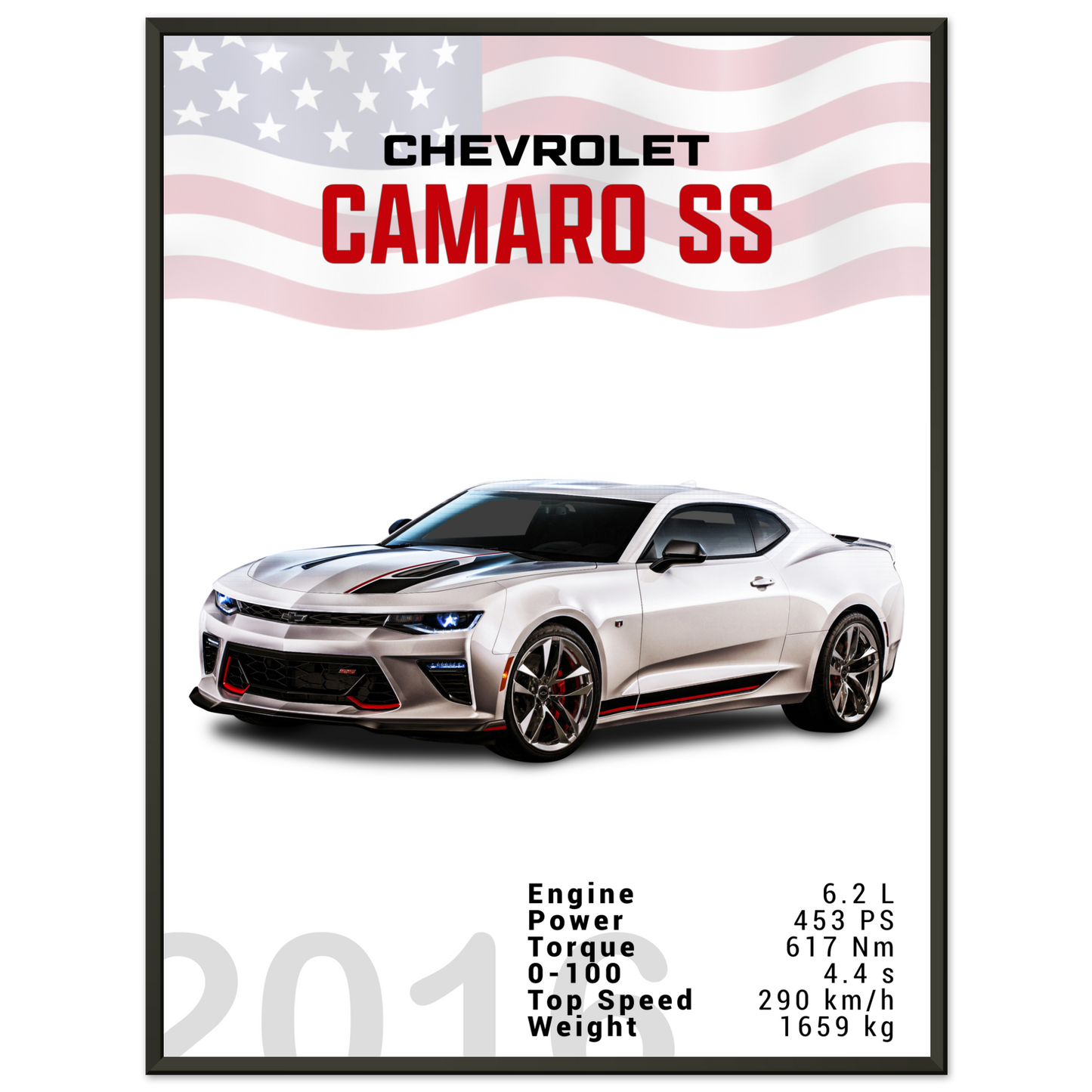 Chevorlet Camaro SS 2016 (CHEVY09)
