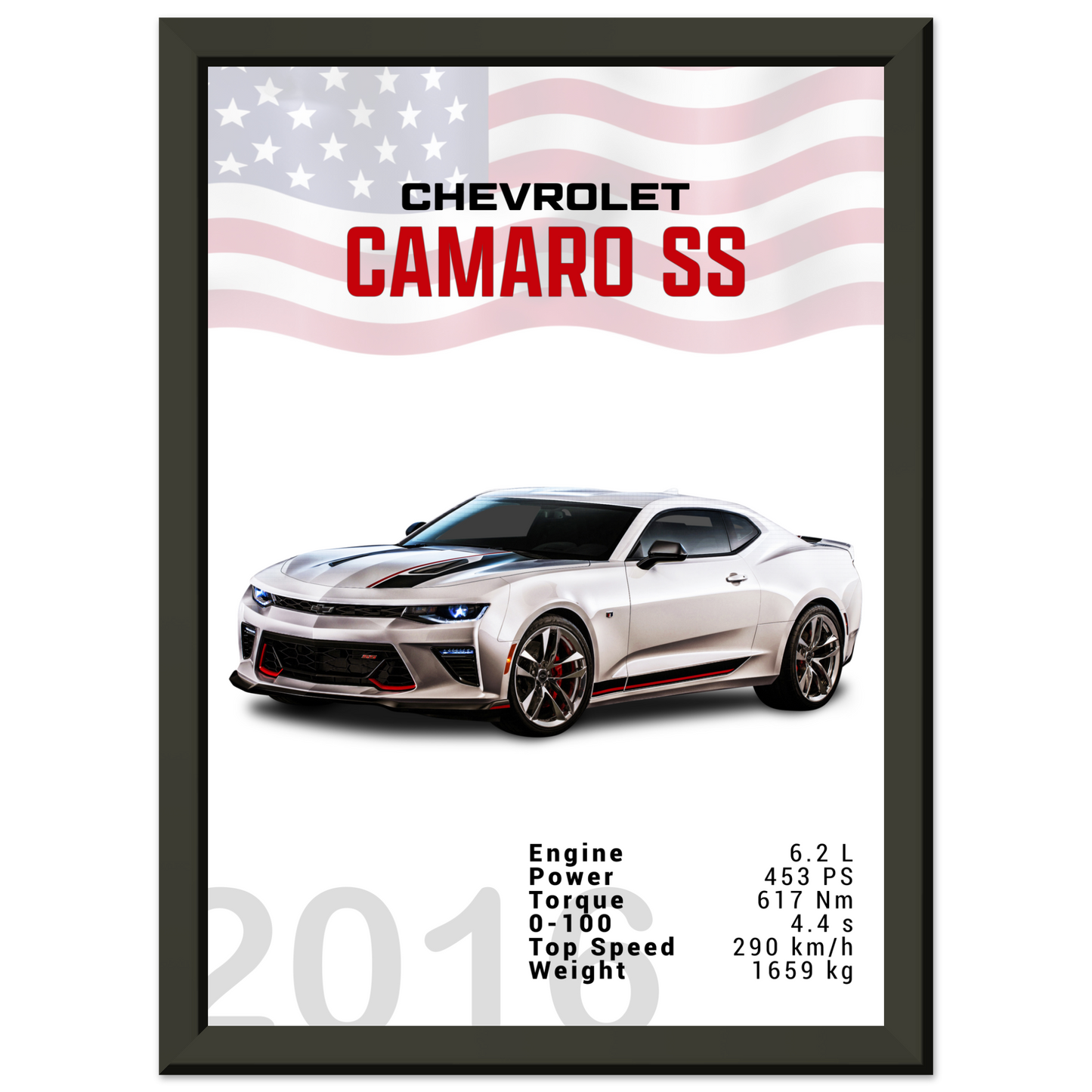 Chevorlet Camaro SS 2016 (CHEVY09)