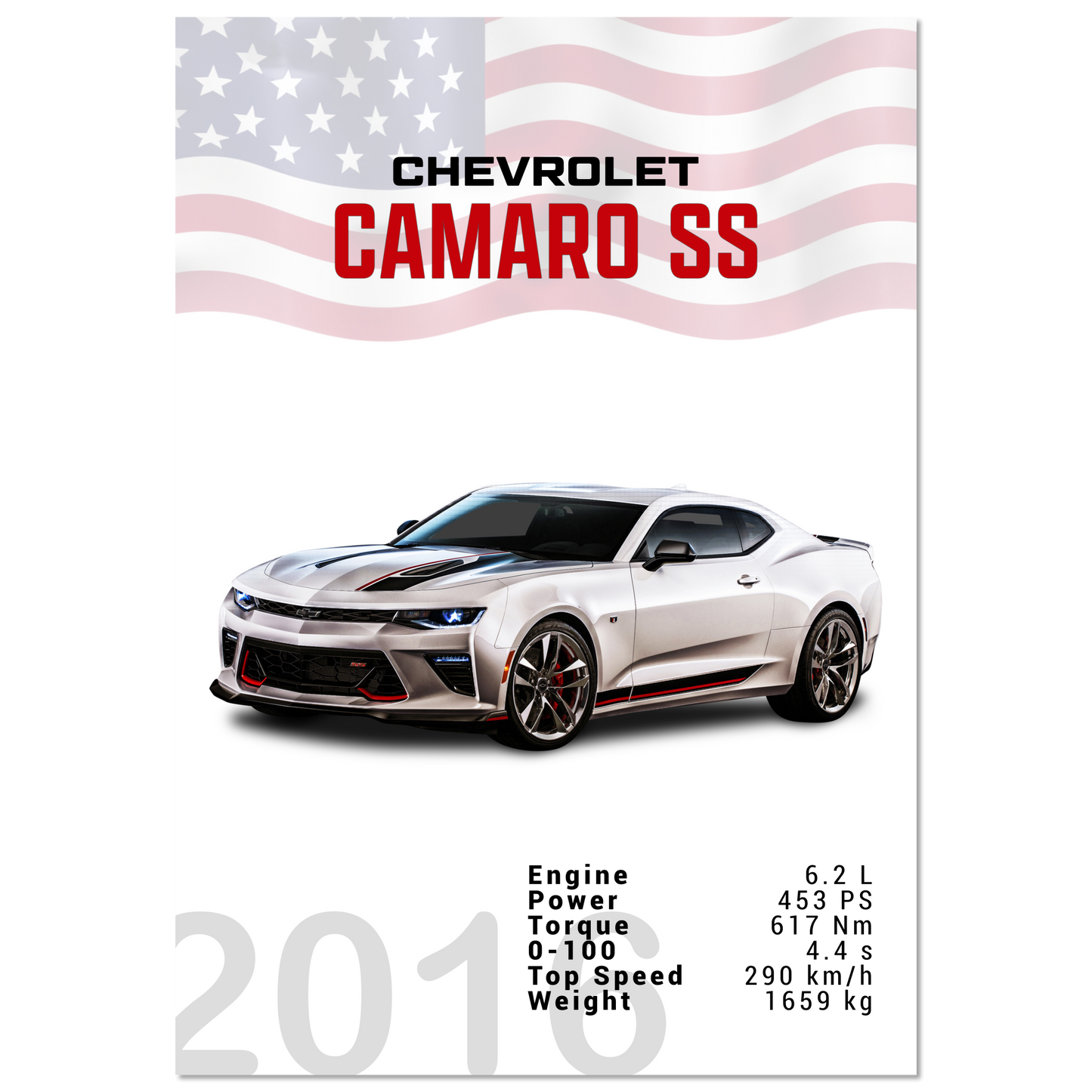 Chevorlet Camaro SS 2016 (CHEVY09)