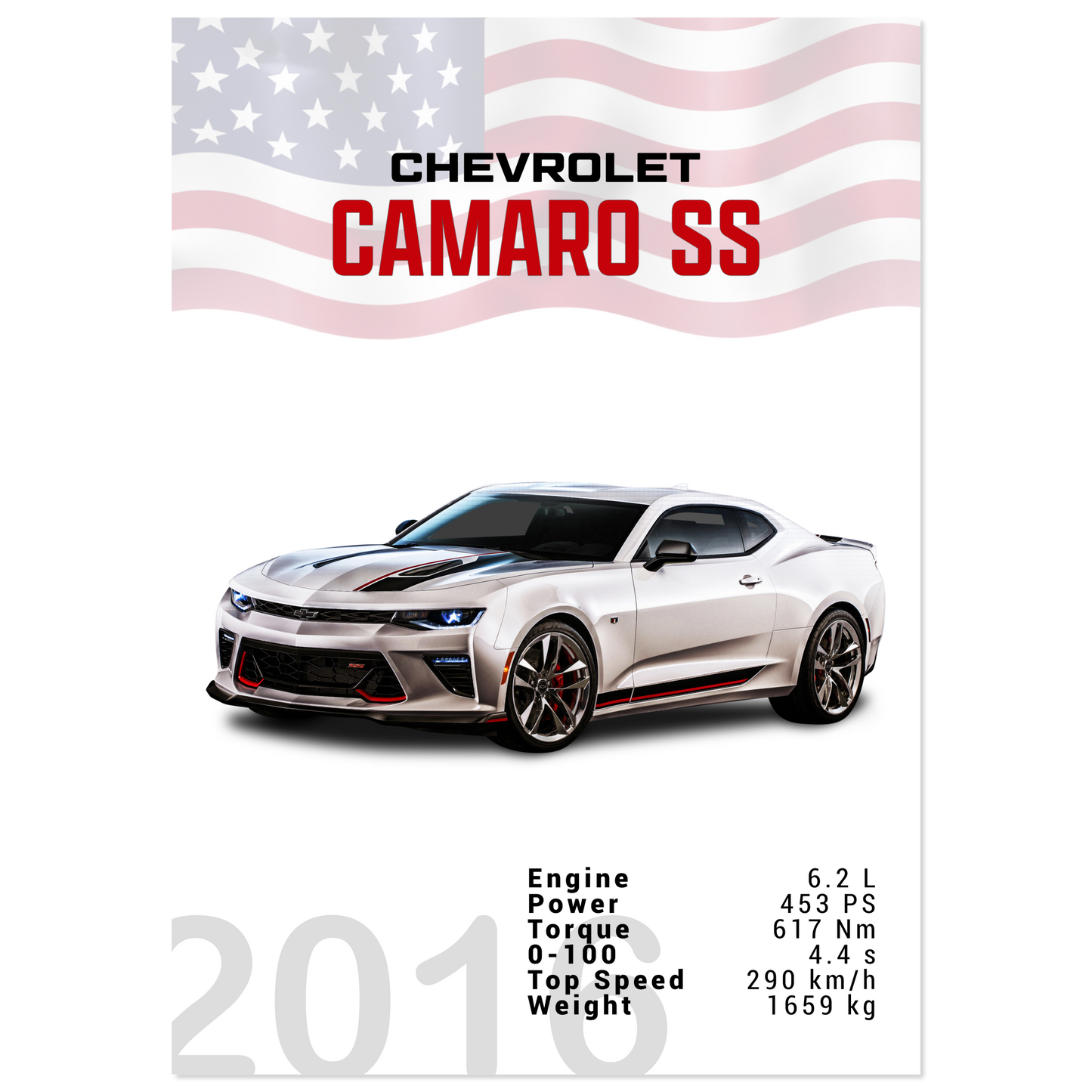 Chevorlet Camaro SS 2016 (CHEVY09)