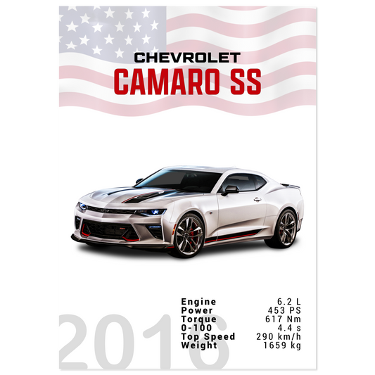 Chevorlet Camaro SS 2016 (CHEVY09)