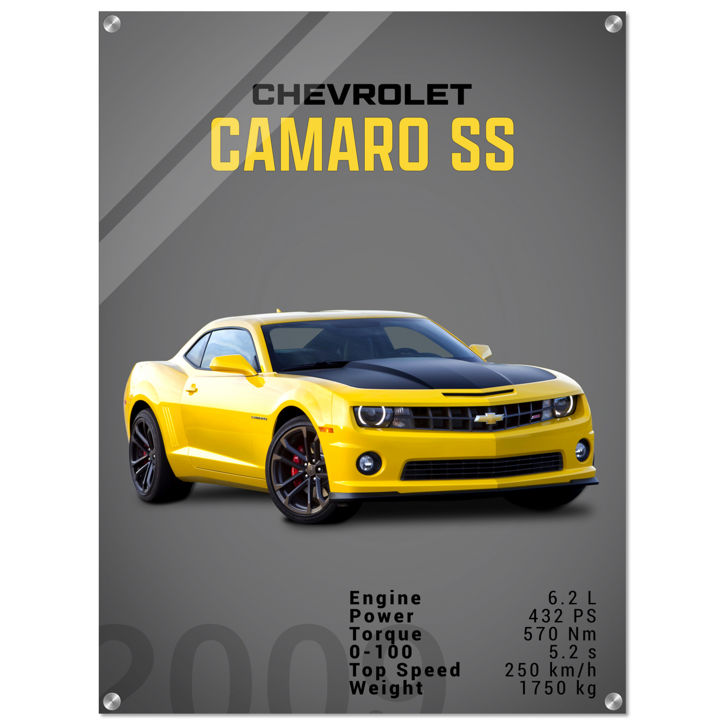 Chevorlet Camaro SS 2009 (CHEVY10D)