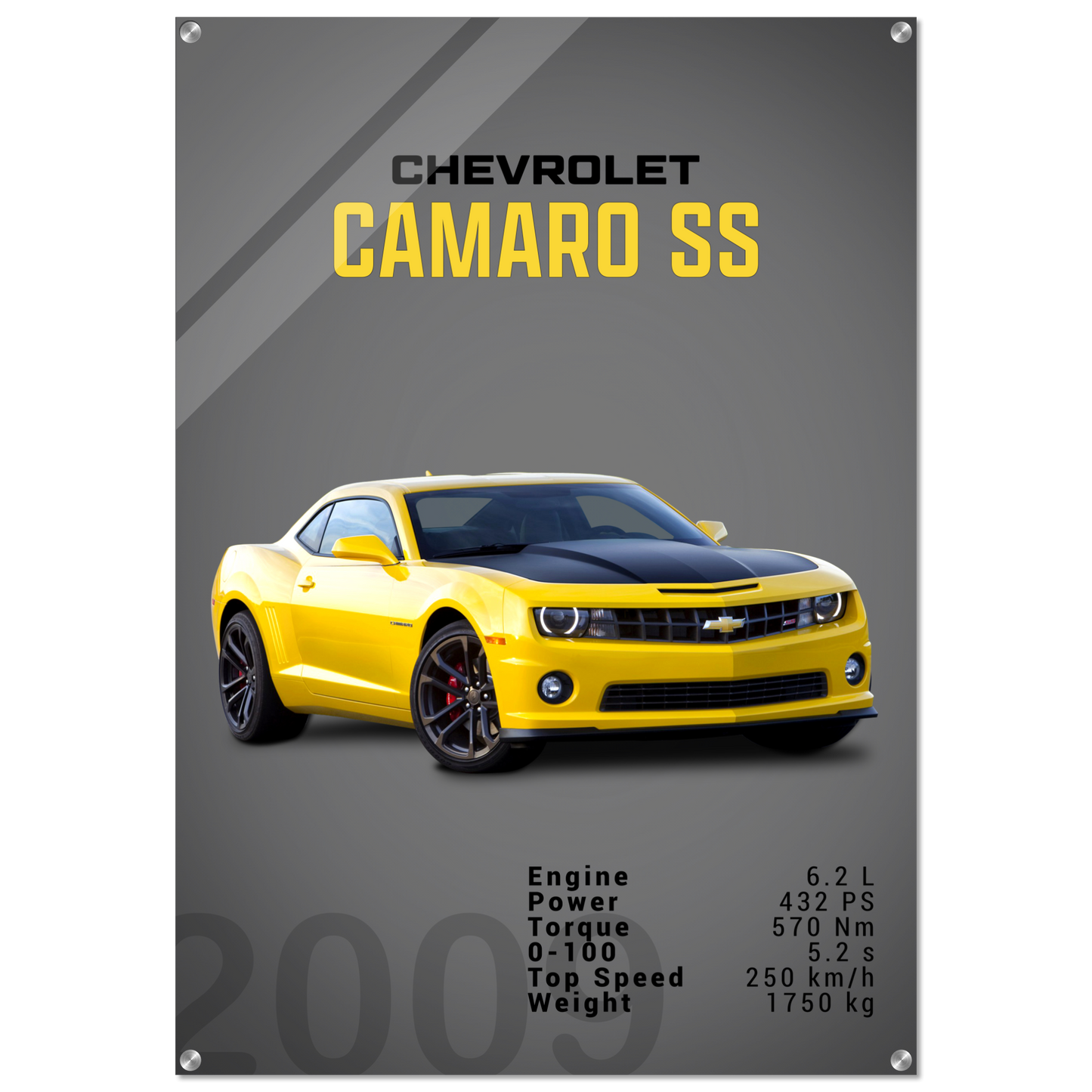 Chevorlet Camaro SS 2009 (CHEVY10D)
