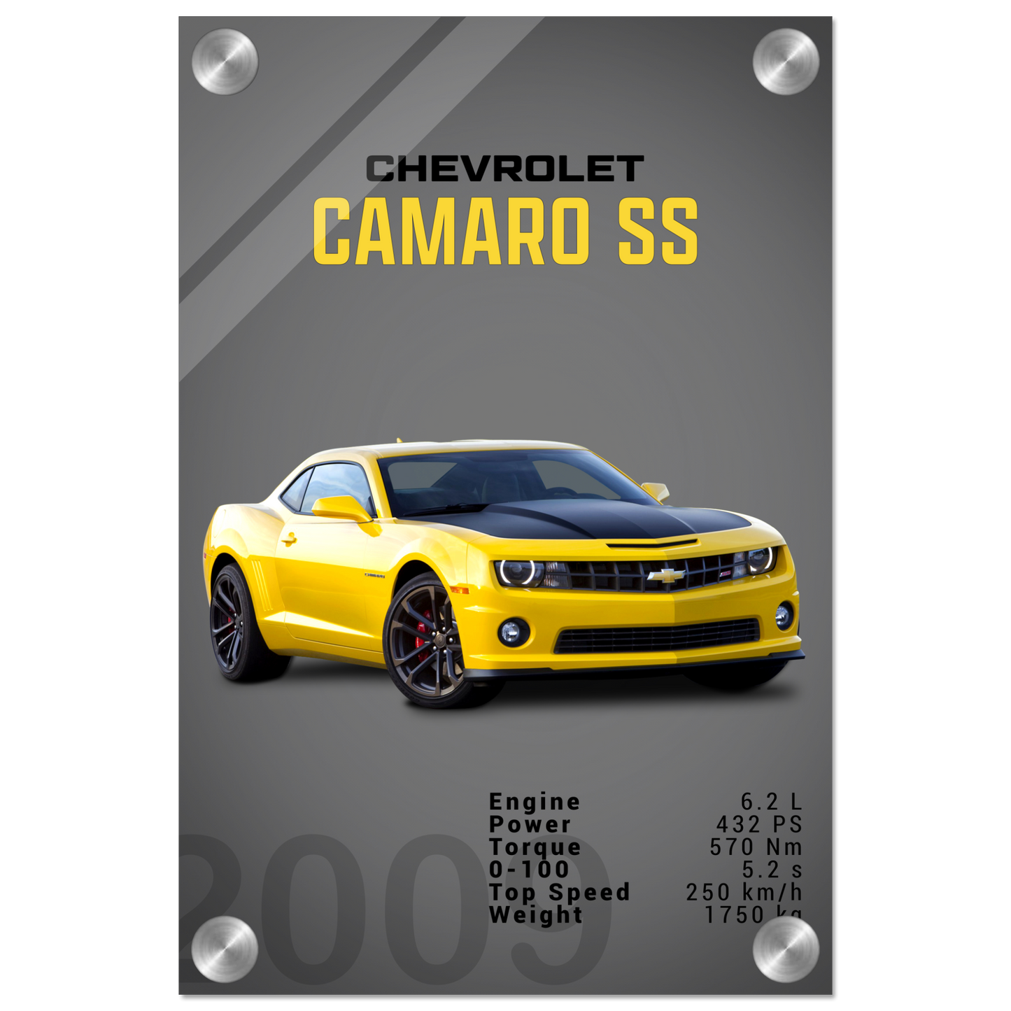 Chevorlet Camaro SS 2009 (CHEVY10D)
