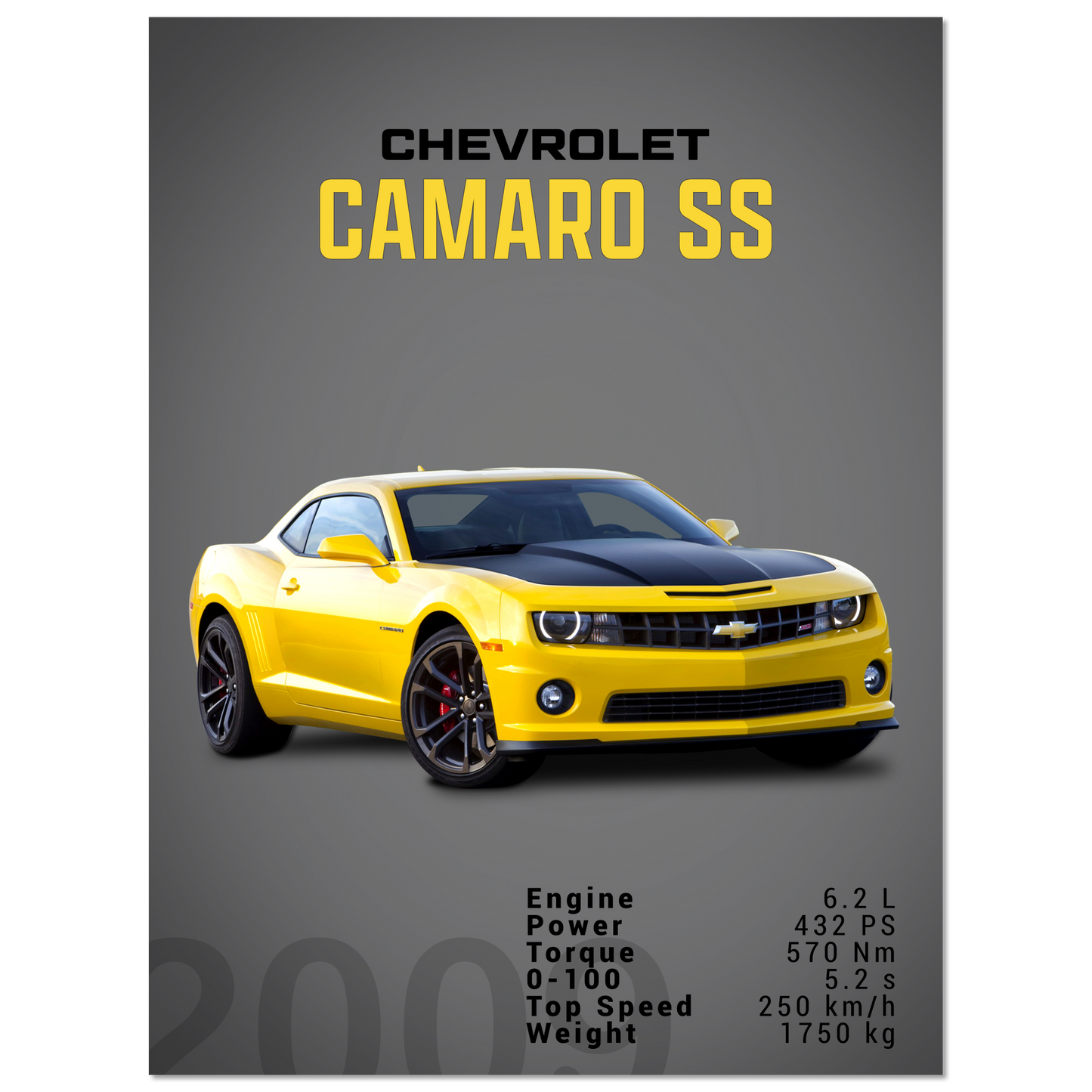Chevorlet Camaro SS 2009 (CHEVY10D)