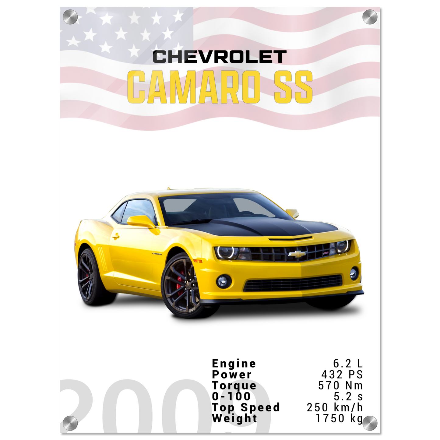 Chevorlet Camaro SS 2009 (CHEVY10)
