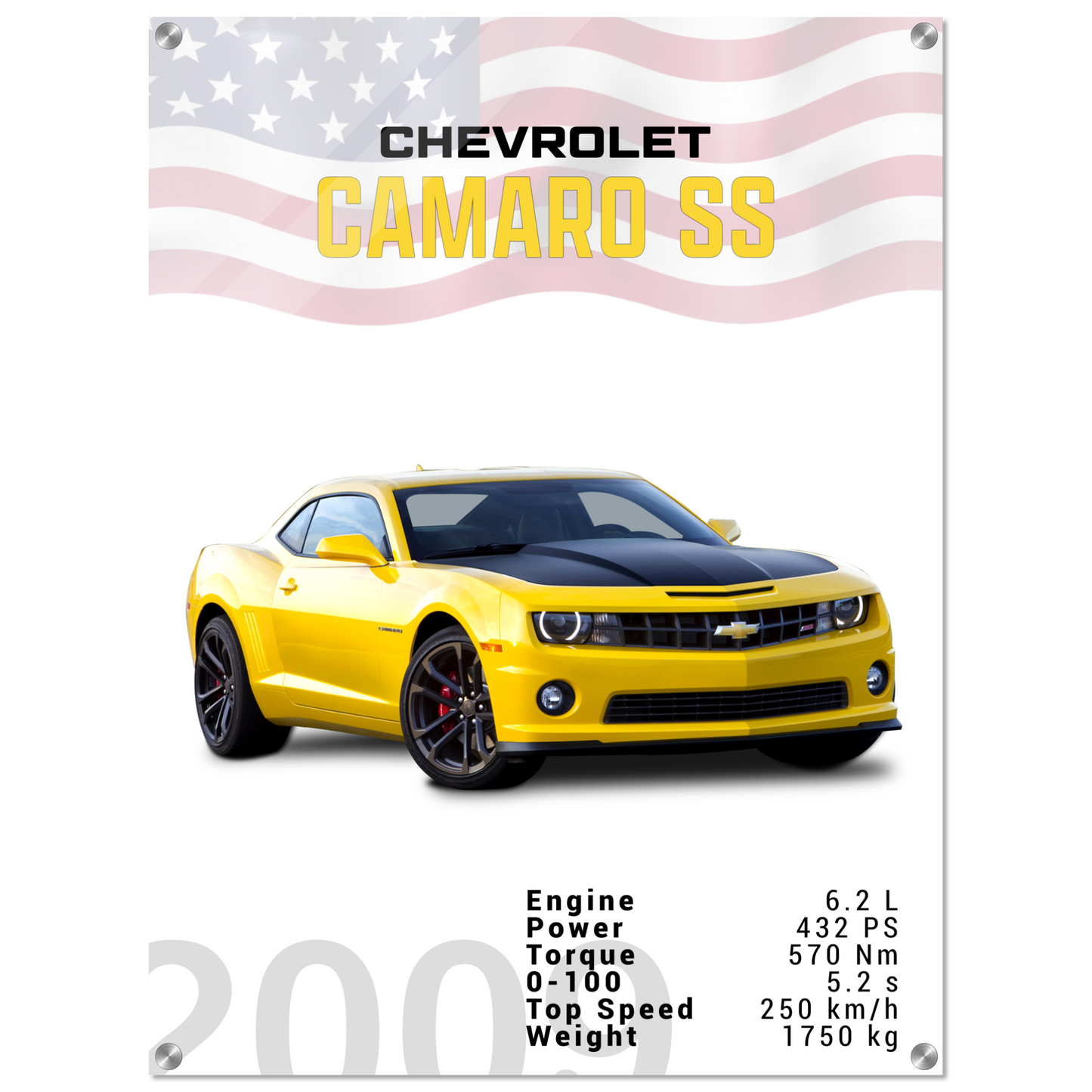 Chevorlet Camaro SS 2009 (CHEVY10)
