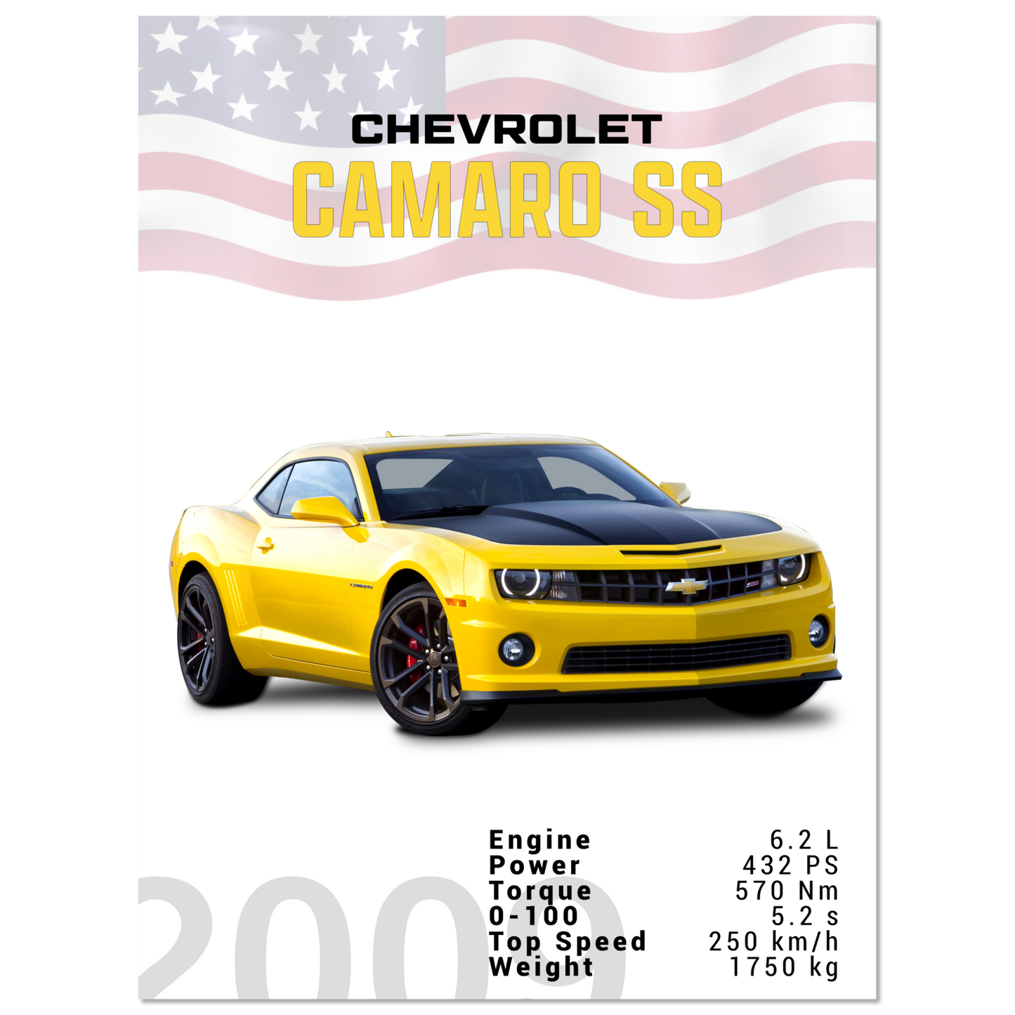 Chevorlet Camaro SS 2009 (CHEVY10)