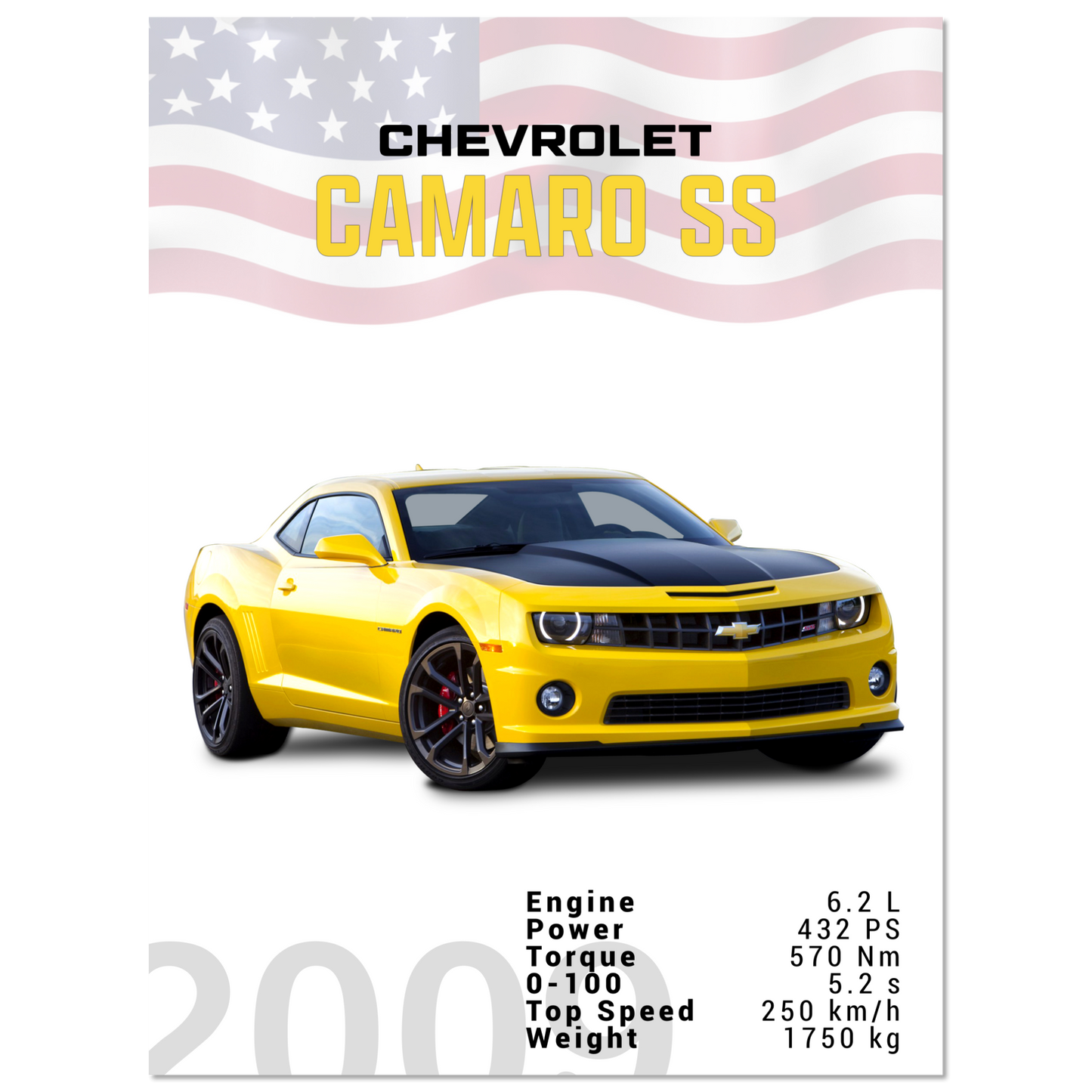 Chevorlet Camaro SS 2009 (CHEVY10)