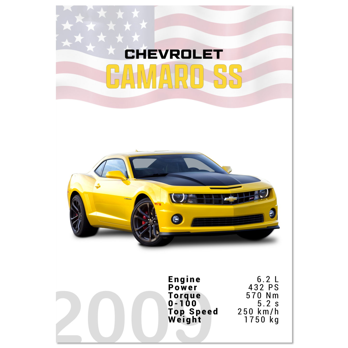 Chevorlet Camaro SS 2009 (CHEVY10)