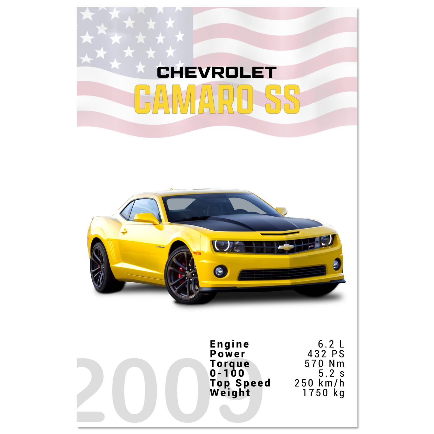 Chevorlet Camaro SS 2009 (CHEVY10)