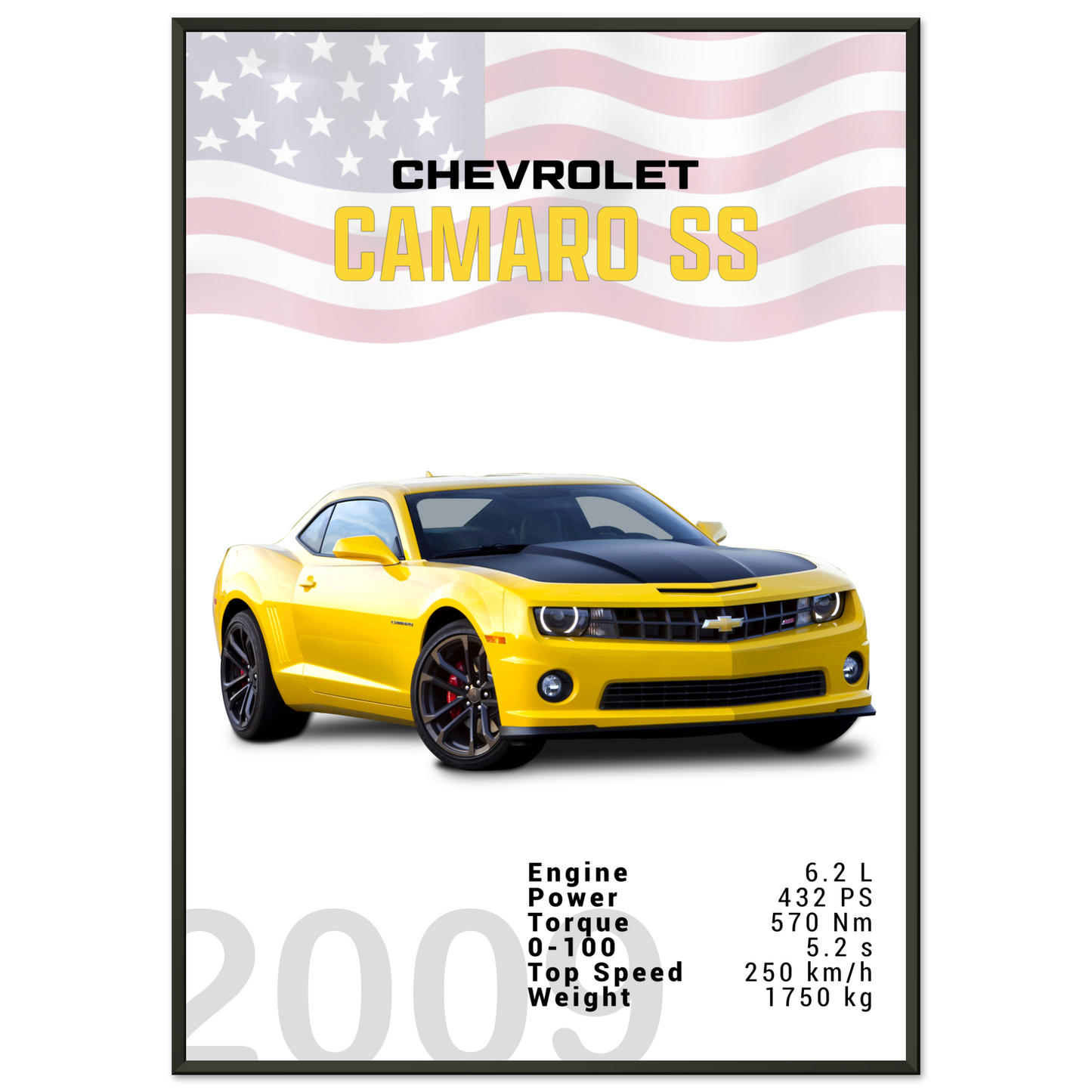 Chevorlet Camaro SS 2009 (CHEVY10)