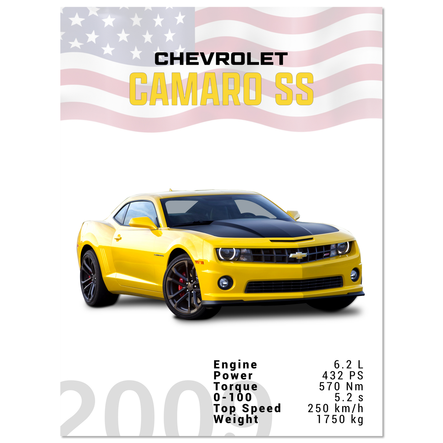 Chevorlet Camaro SS 2009 (CHEVY10)